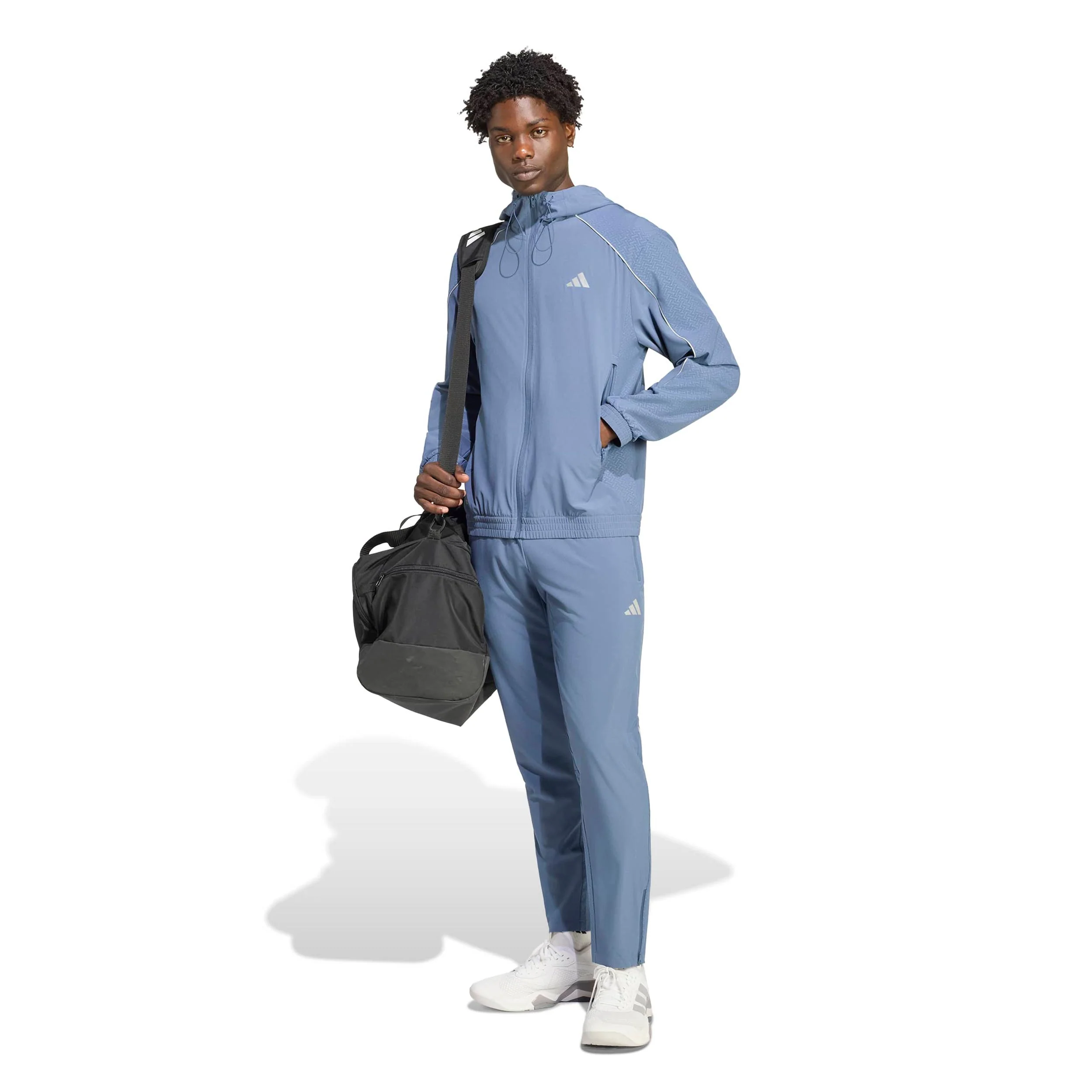 Tech Pantalon survêtement Hommes - bleu gris - Image 7