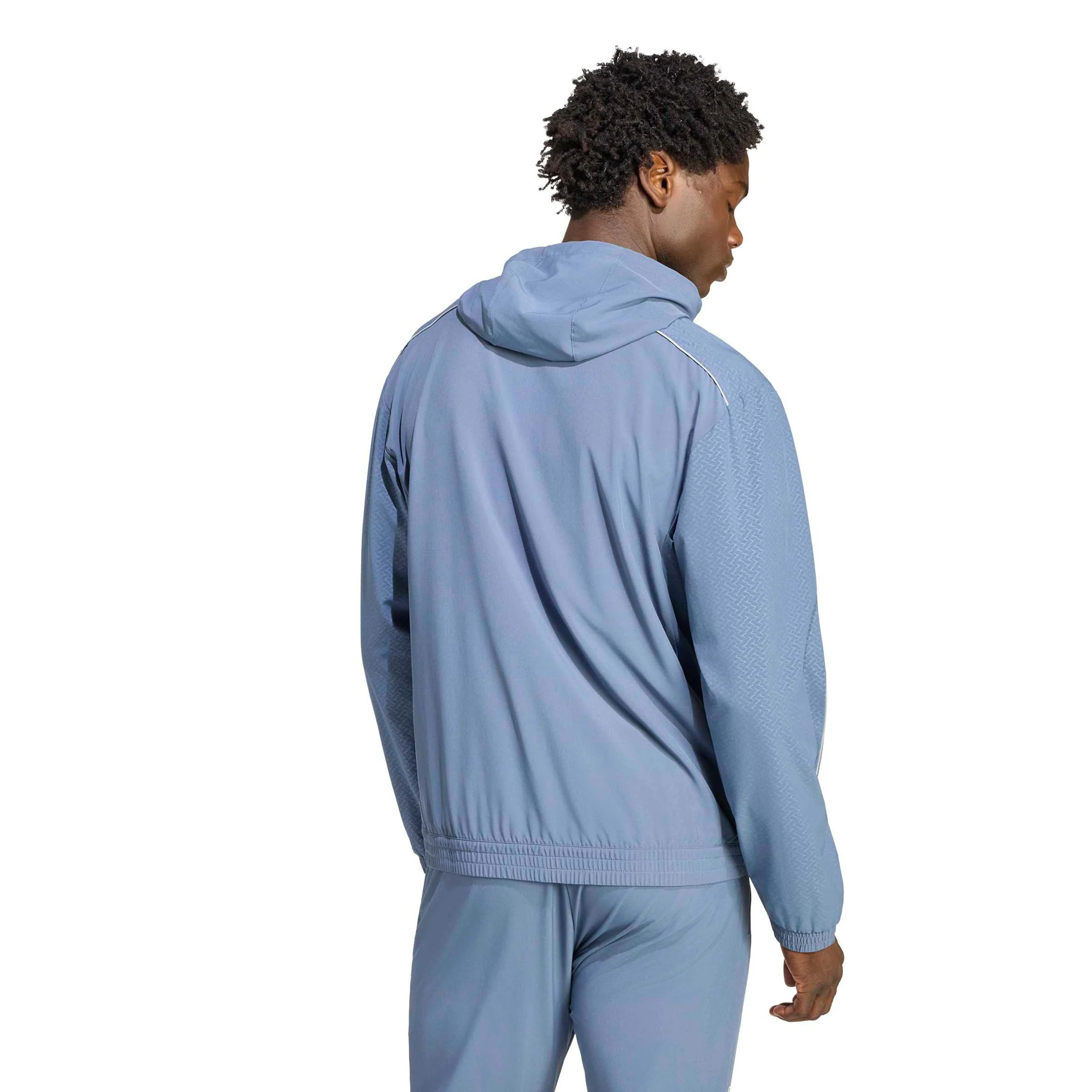 Tech Stop Veste de survêtement Hommes - bleu gris - Image 3