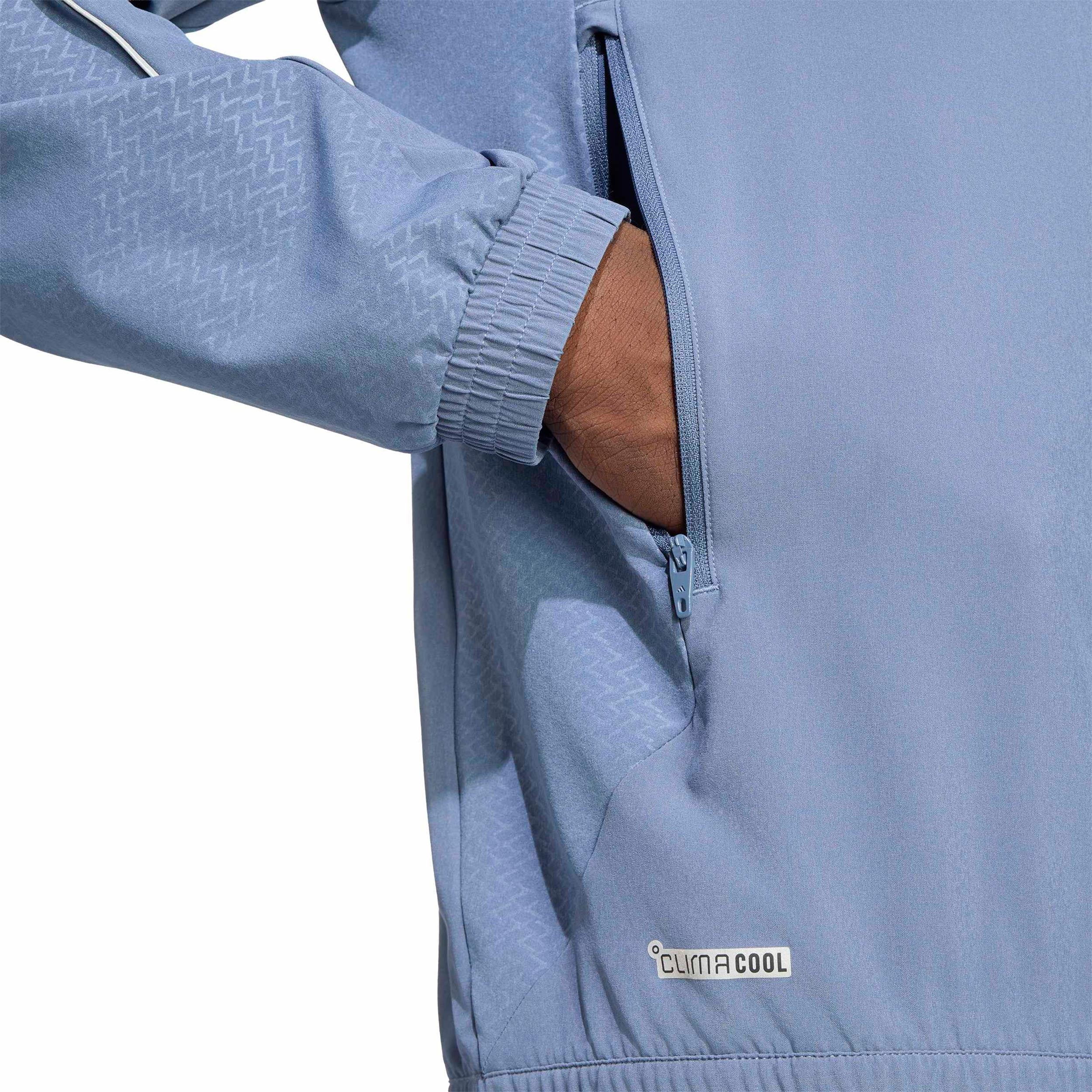 Tech Stop Veste de survêtement Hommes - bleu gris - Image 6