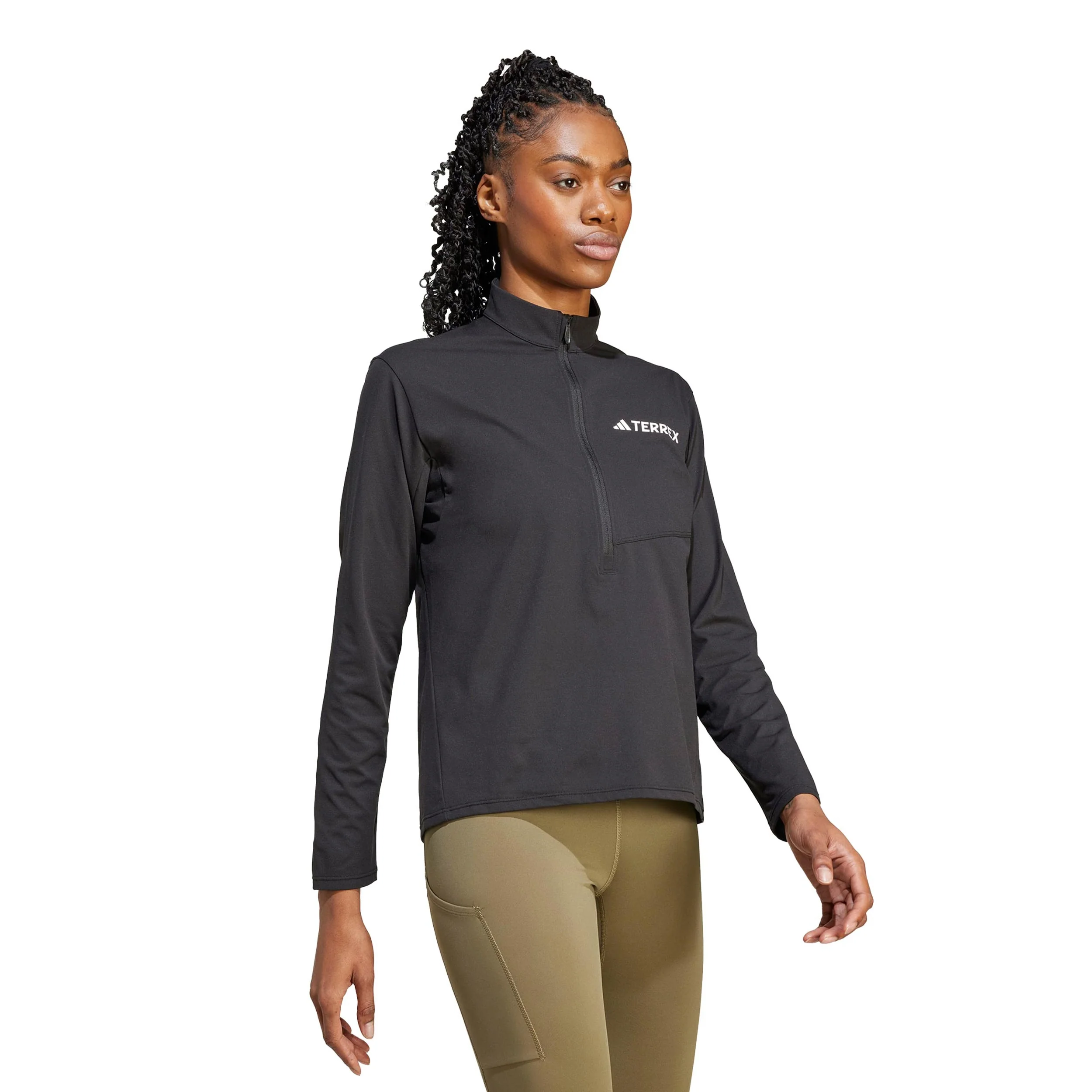 Terrex MT Half-Zip Maillot de course Femmes-noir - Image 4