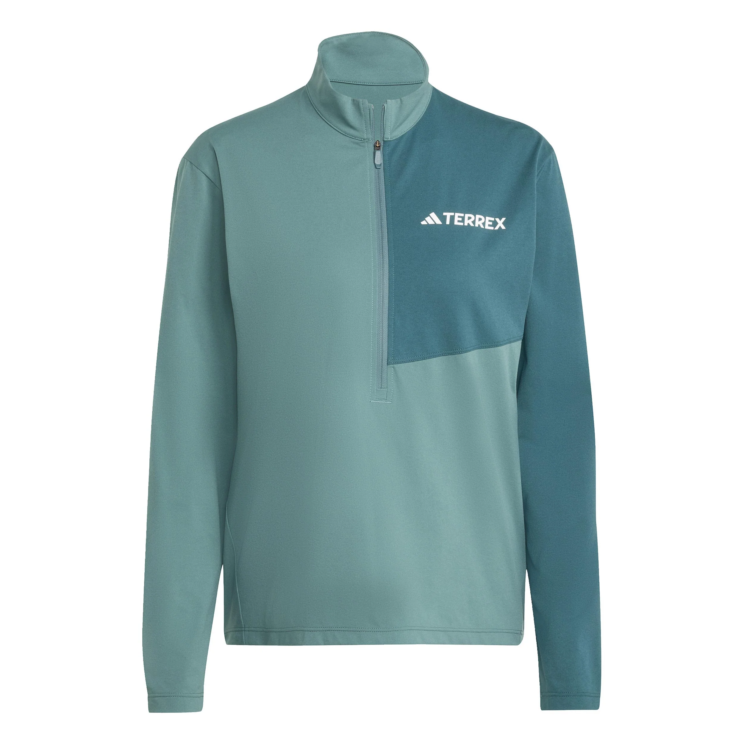 Terrex MT Half-Zip Maillot De Course Femmes-Vert Foncé,Vert