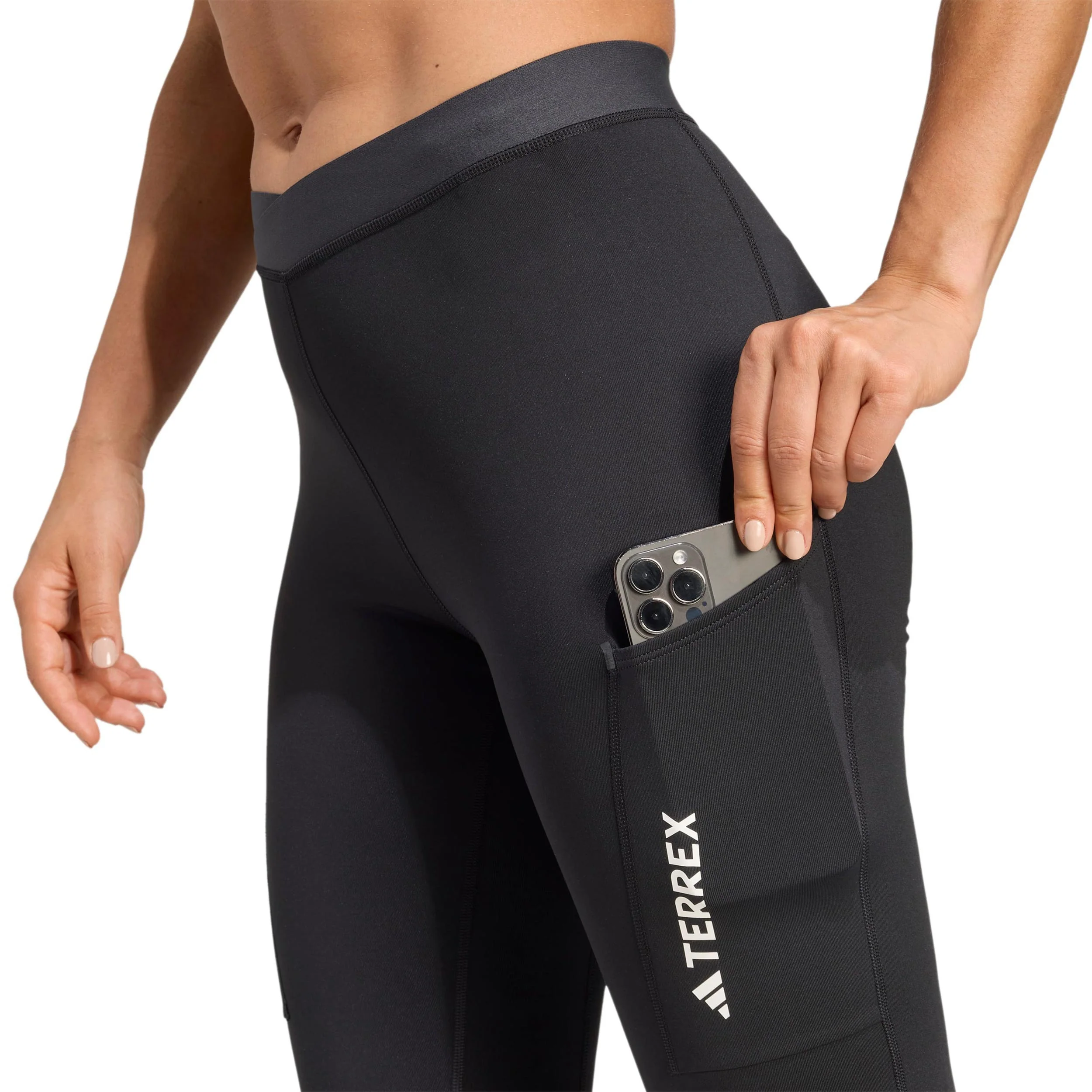 Terrex XPR Brushed Collant De Course Femmes-Noir - Image 6