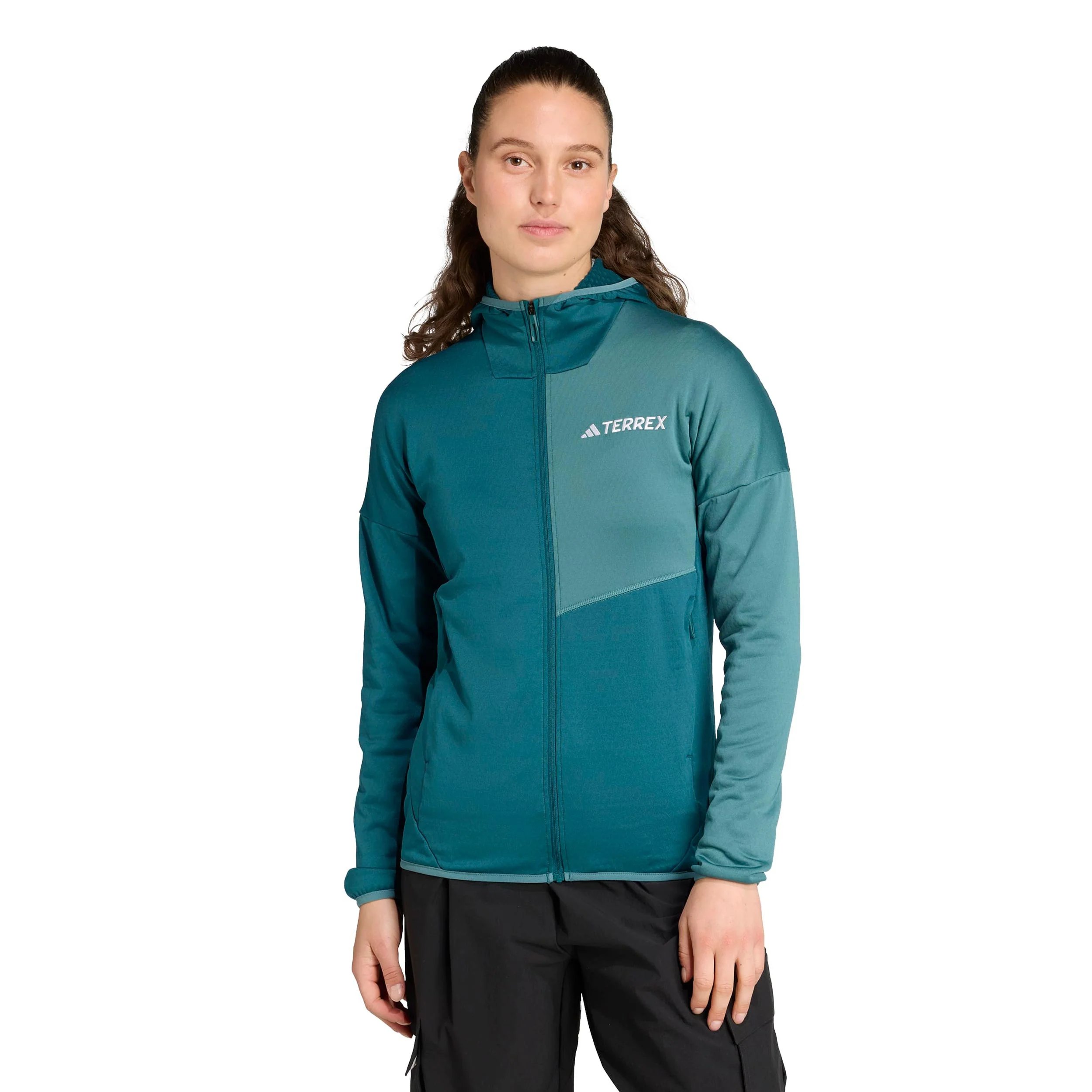 Terrex XPR Light Fleece Veste Running Femmes-Bleu Petrol - Image 2
