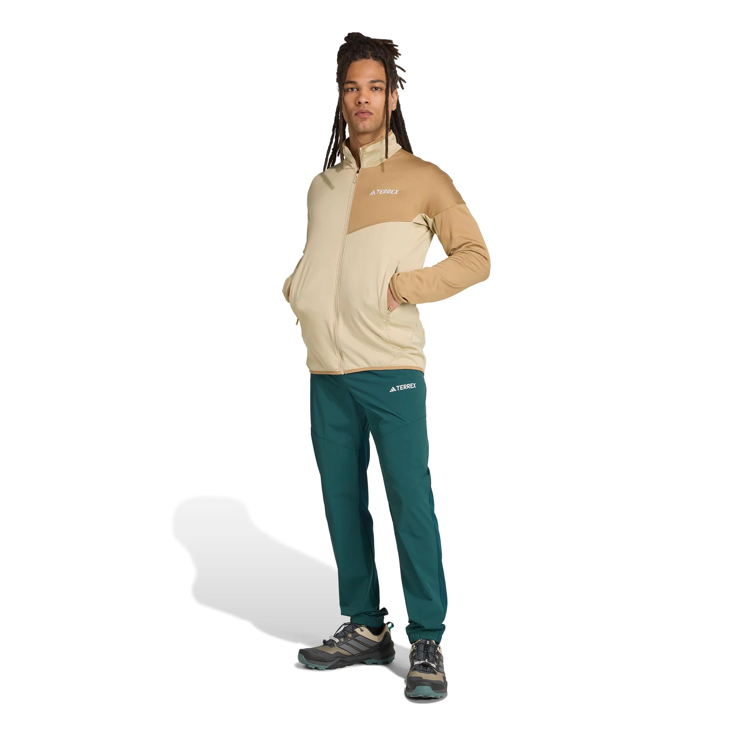 Terrex XPR Light Fleece Veste Running Hommes-Crème - Image 5