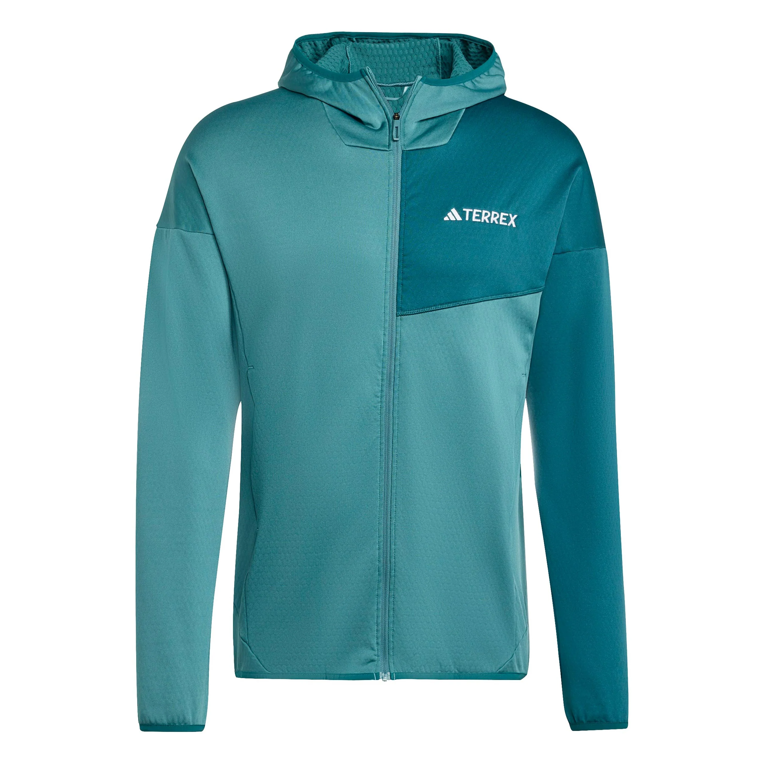 Terrex XPR Light Fleece Veste running Hommes - turquoise, vert