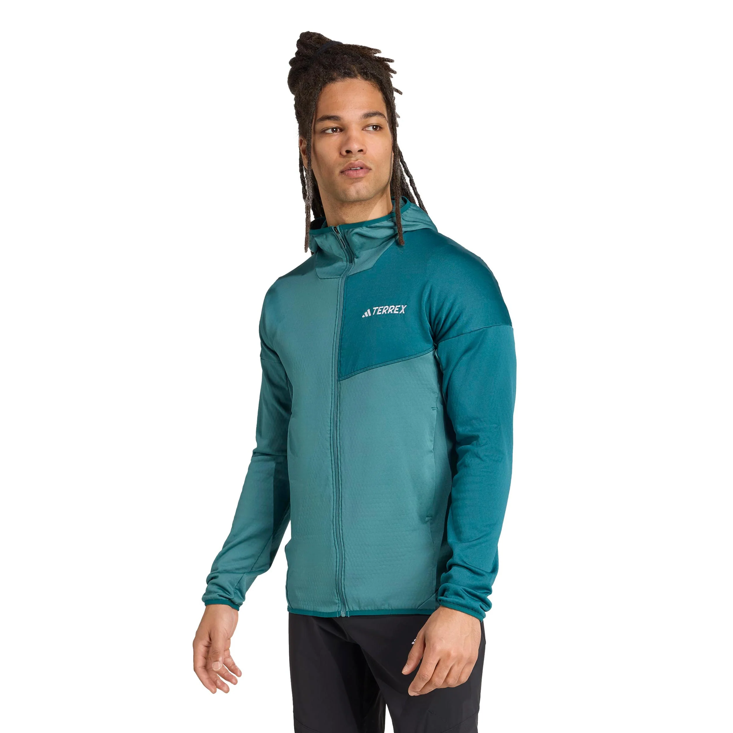 Terrex XPR Light Fleece Veste running Hommes - turquoise, vert - Image 2