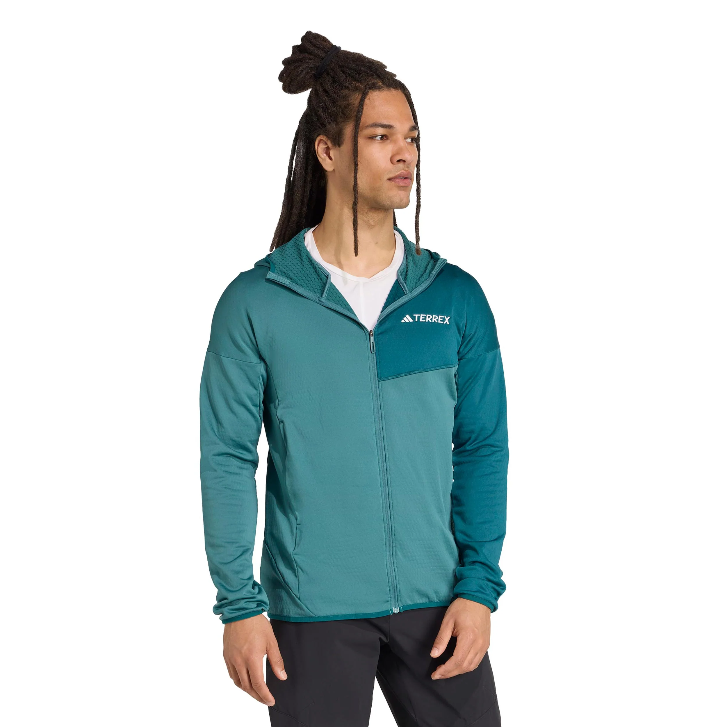 Terrex XPR Light Fleece Veste running Hommes - turquoise, vert - Image 4