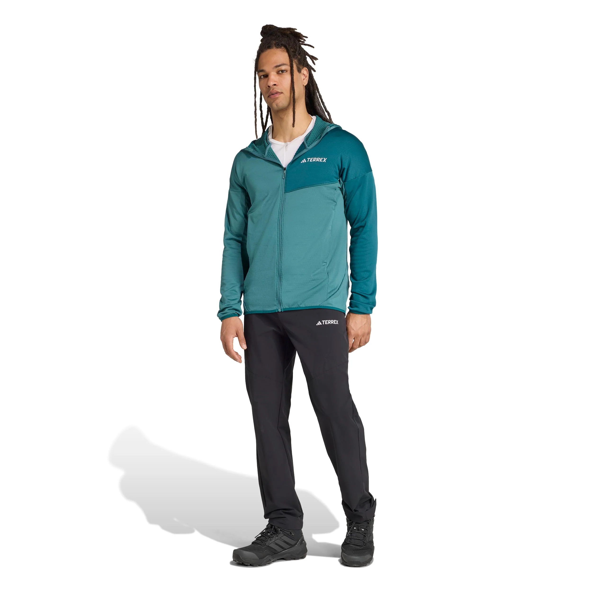 Terrex XPR Light Fleece Veste running Hommes - turquoise, vert - Image 5