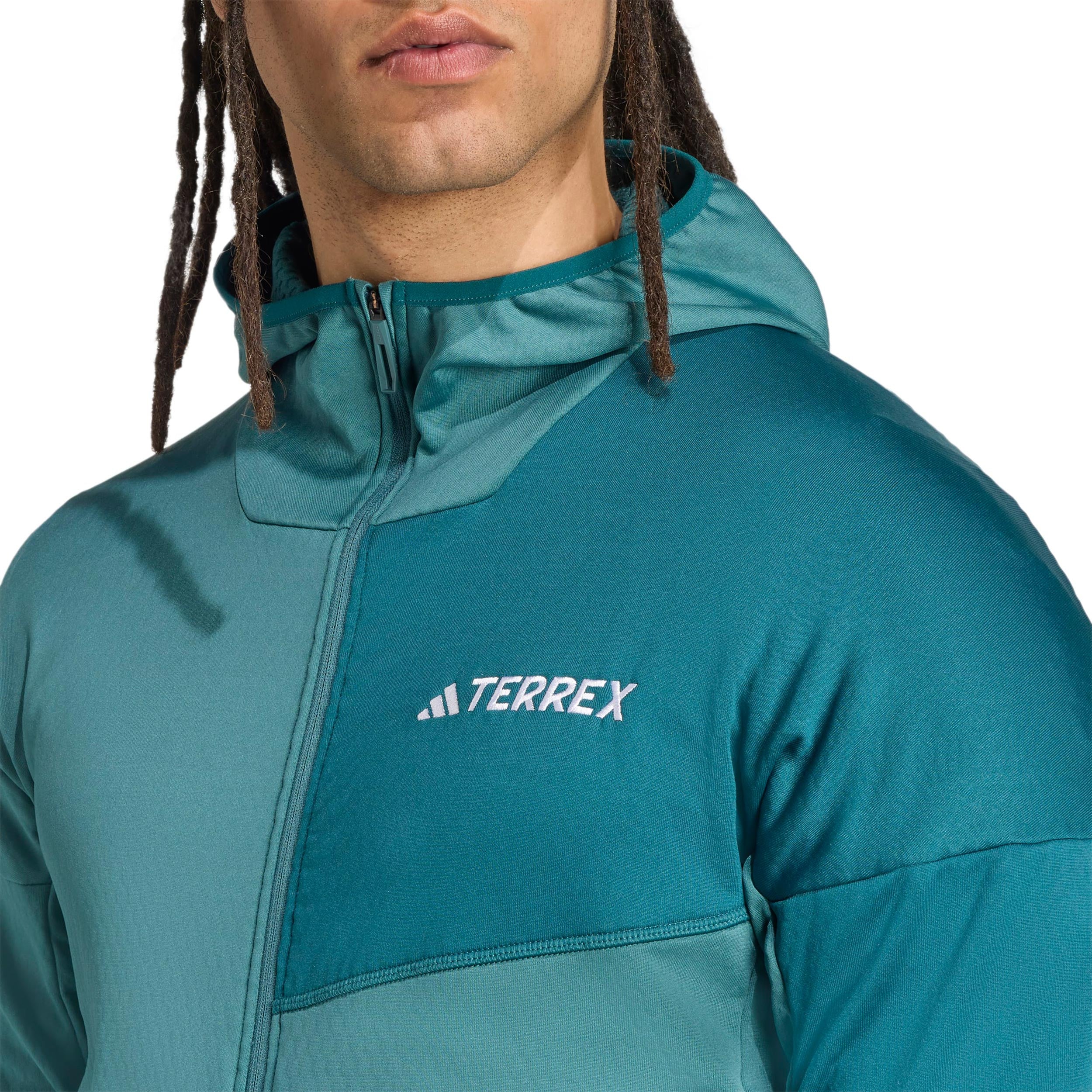 Terrex XPR Light Fleece Veste running Hommes - turquoise, vert - Image 7