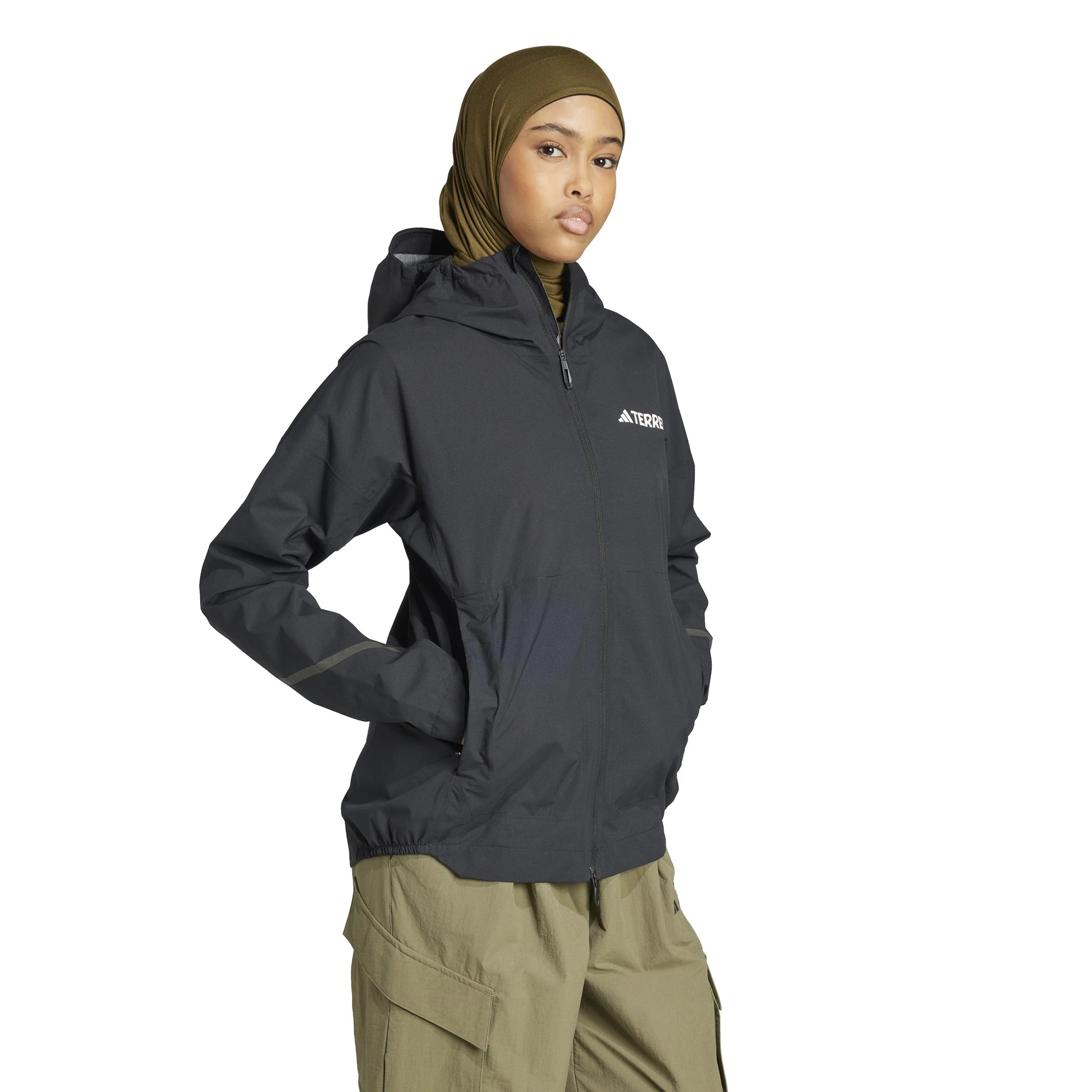 Terrex XPR Light Rain Veste Running Femmes-Noir - Image 4