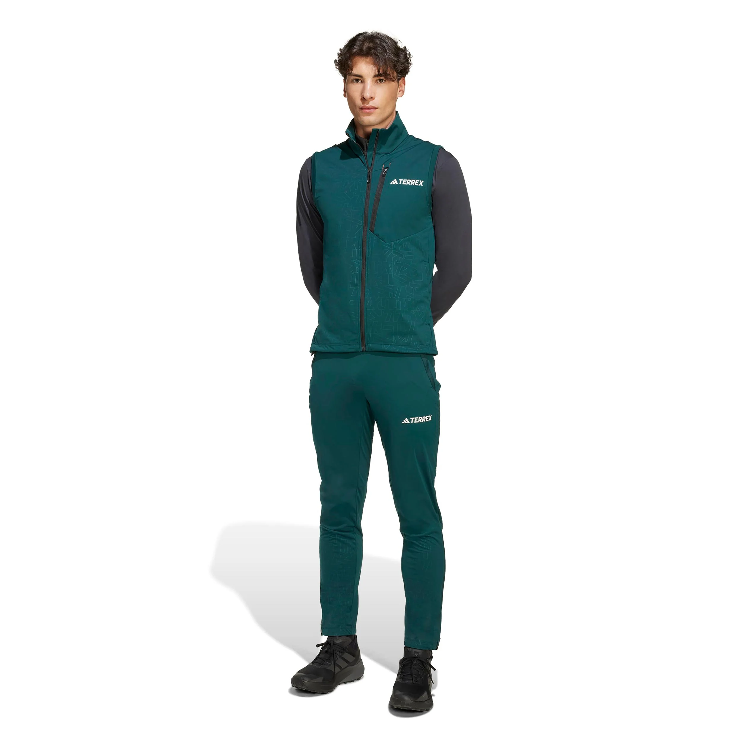 Terrex XPR Softshell Gilets de course Hommes-vert - Image 5