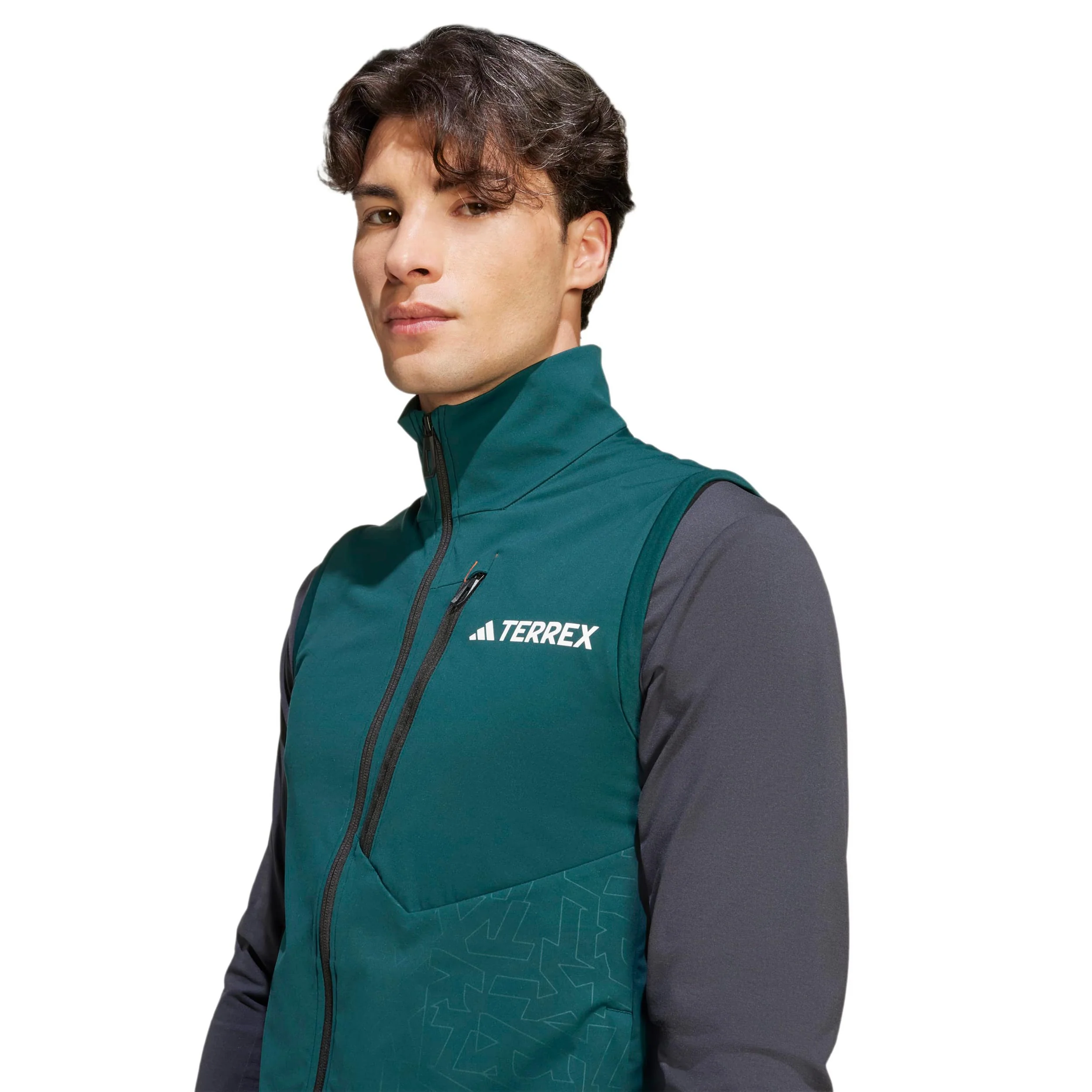 Terrex XPR Softshell Gilets de course Hommes-vert - Image 6