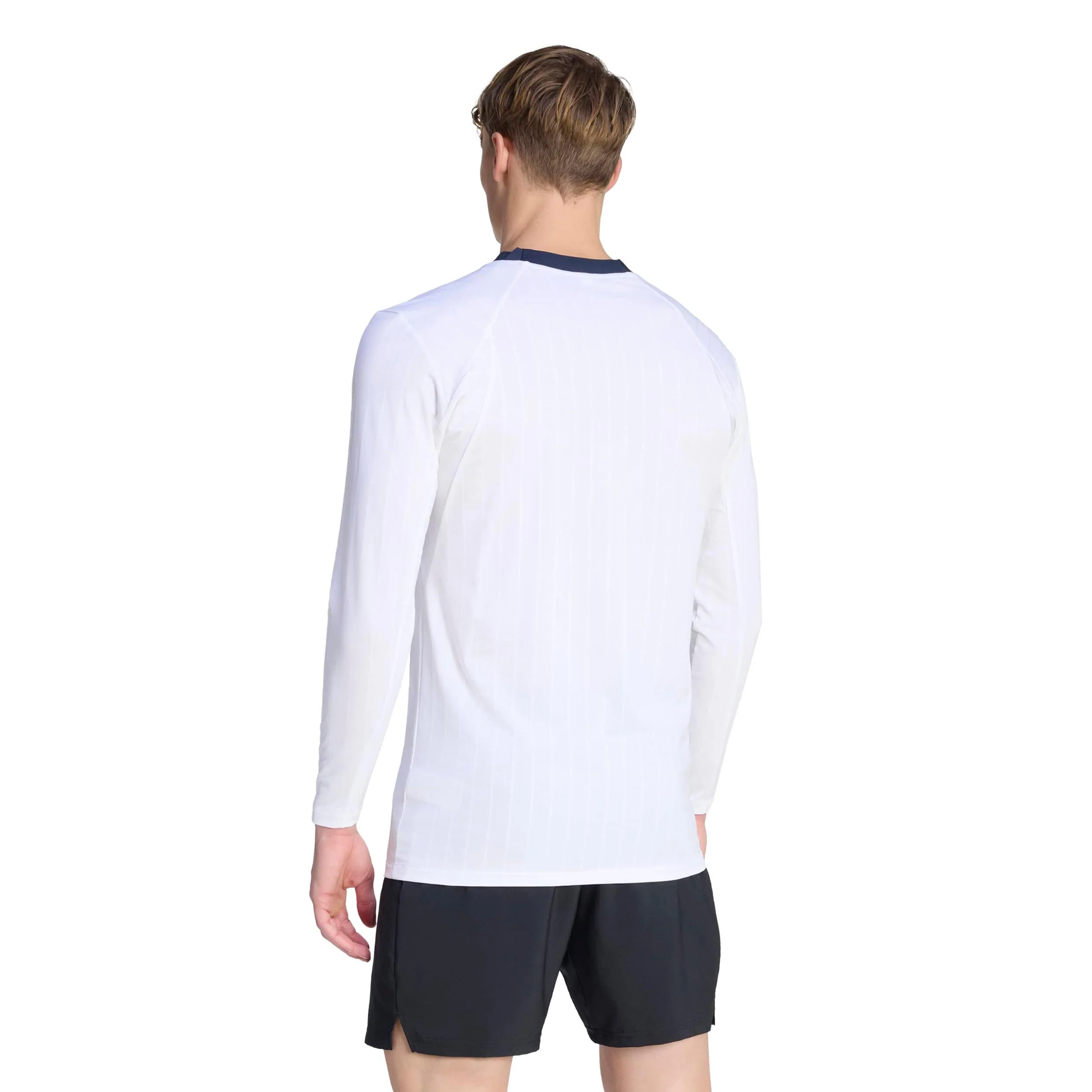 Wow Top Haut manches longues Hommes - blanc, noir - Image 3