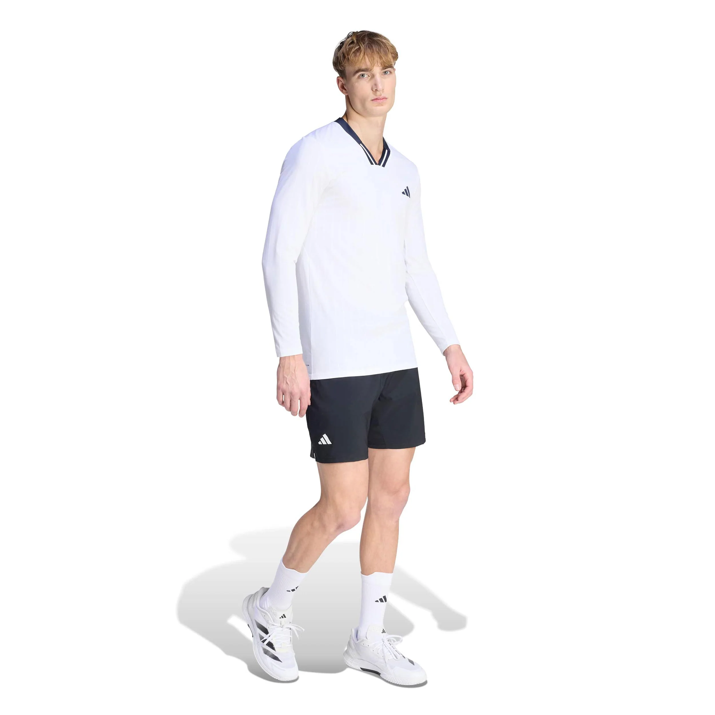 Wow Top Haut manches longues Hommes - blanc, noir - Image 4