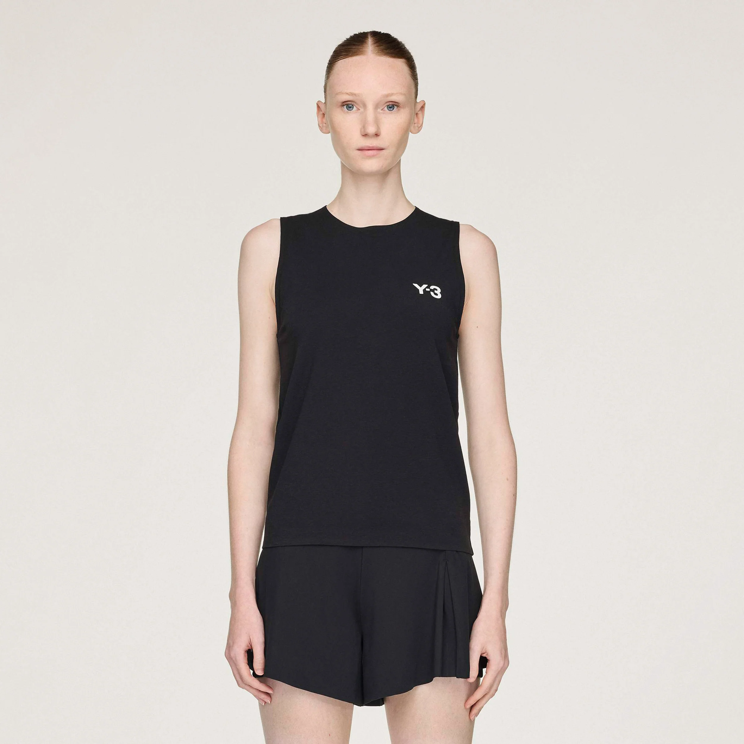 Y-3 Match Débardeur Tank Top Femmes-Noir