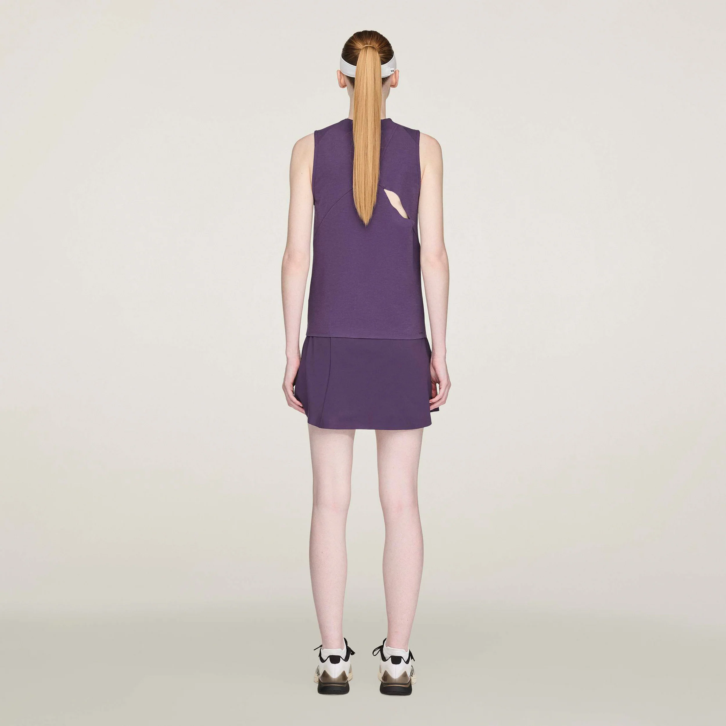 Y-3 Match Jupe Femmes-Violet - Image 3