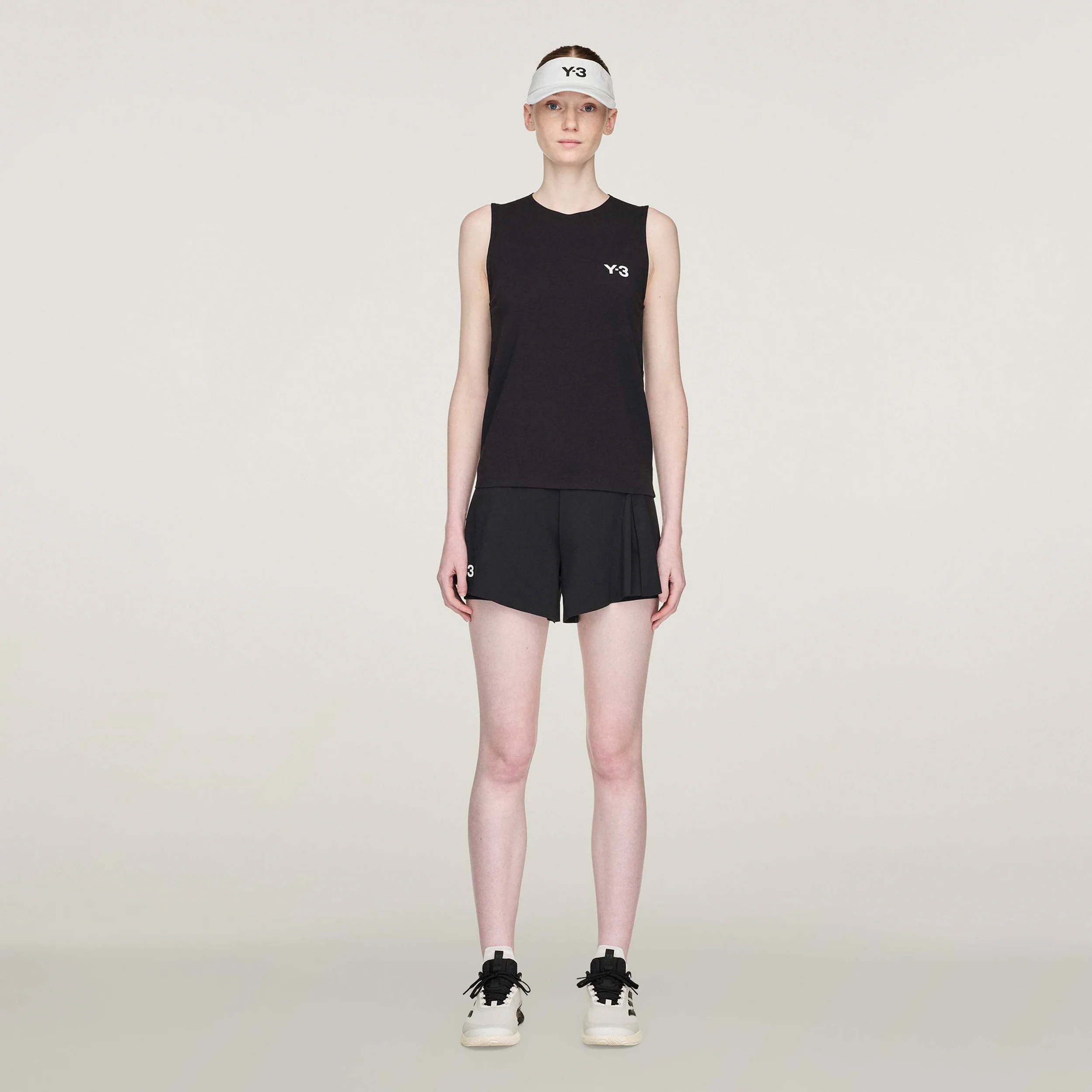 Y-3 Match Shorts Femmes-Noir