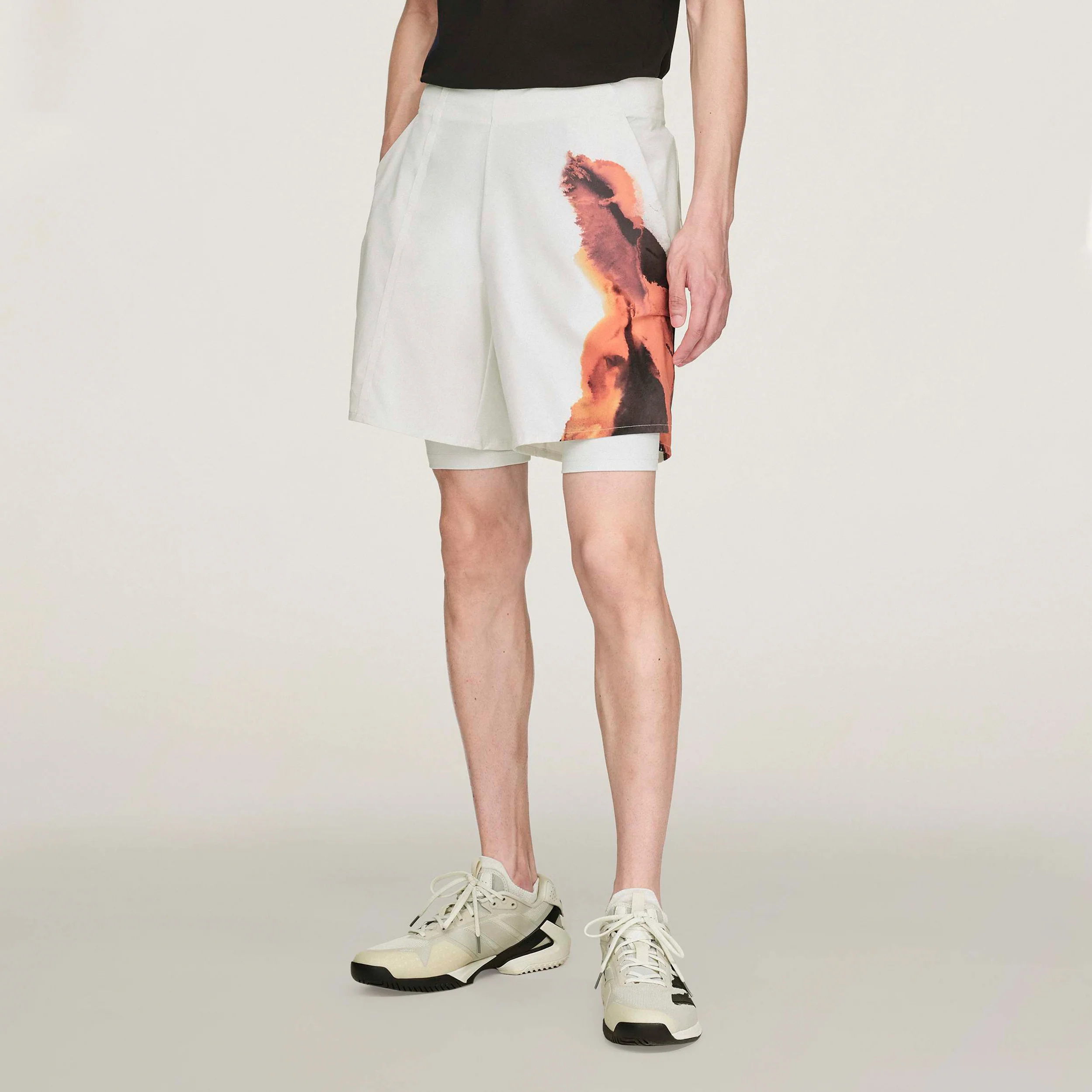 Y-3 Shorts Hommes-gris - Image 2