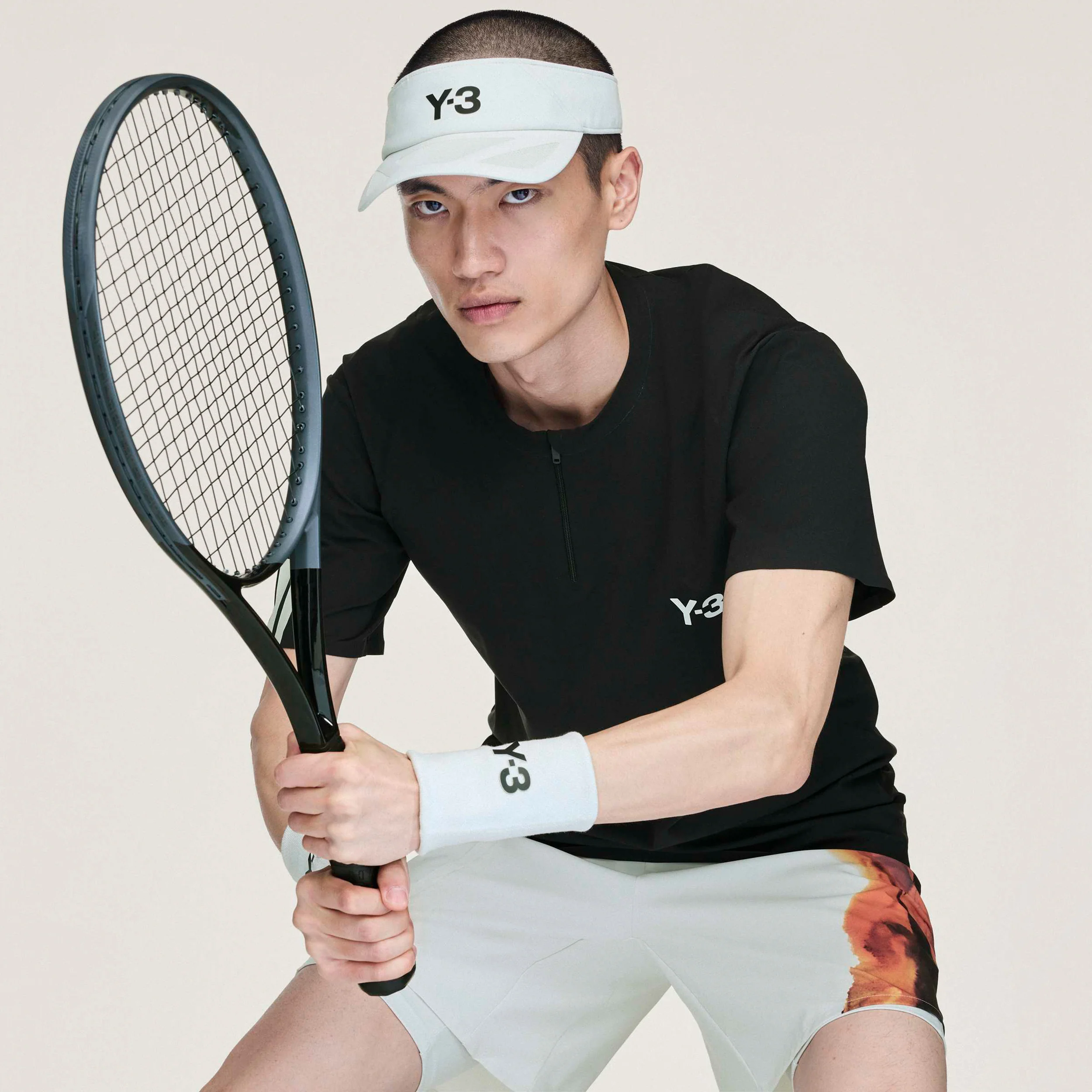 Y-3 Shorts Hommes-gris - Image 5