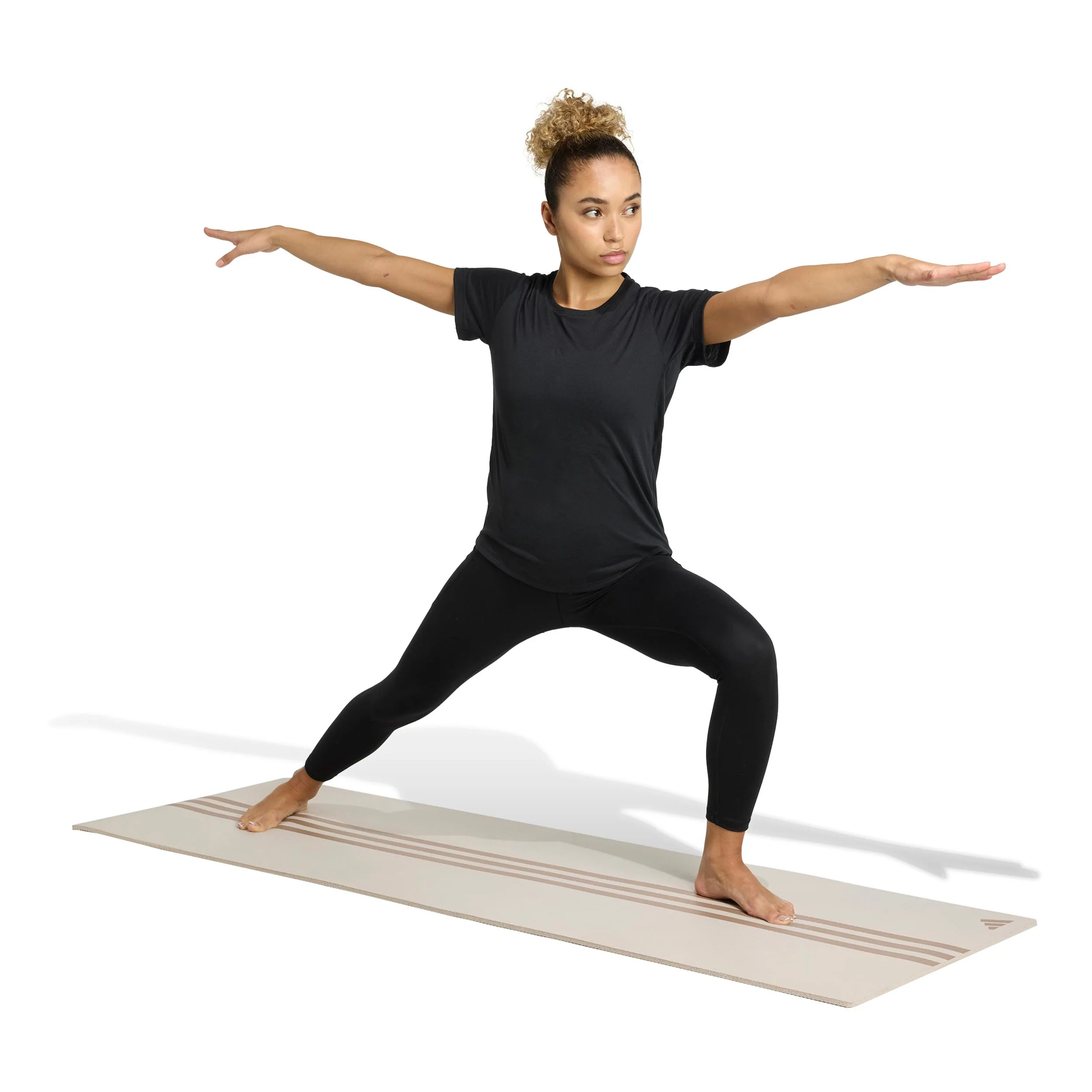 Yoga Essentials T-shirt Femmes - noir - Image 4