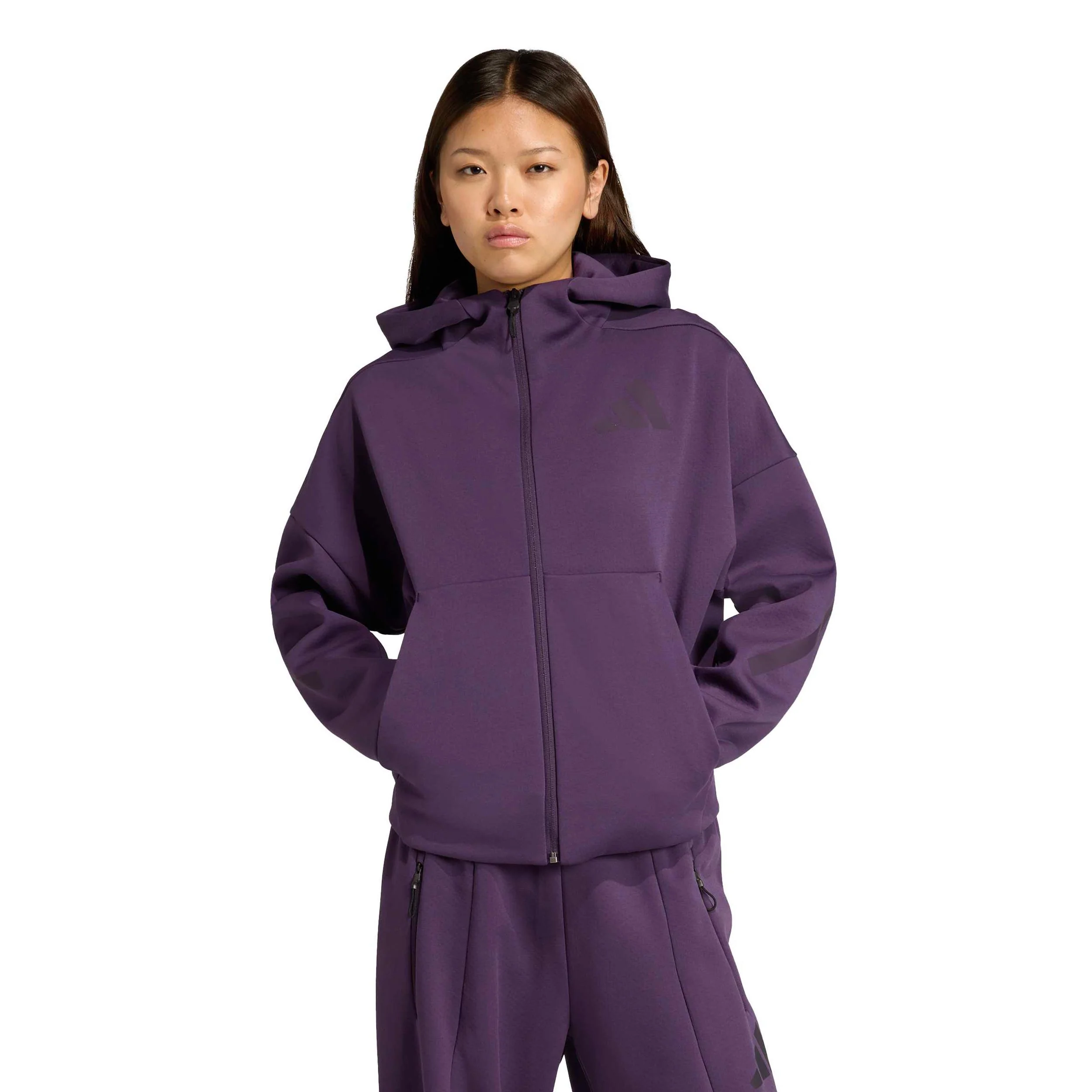 Z.N.E. Gilet en coton Femmes-violet - Image 2