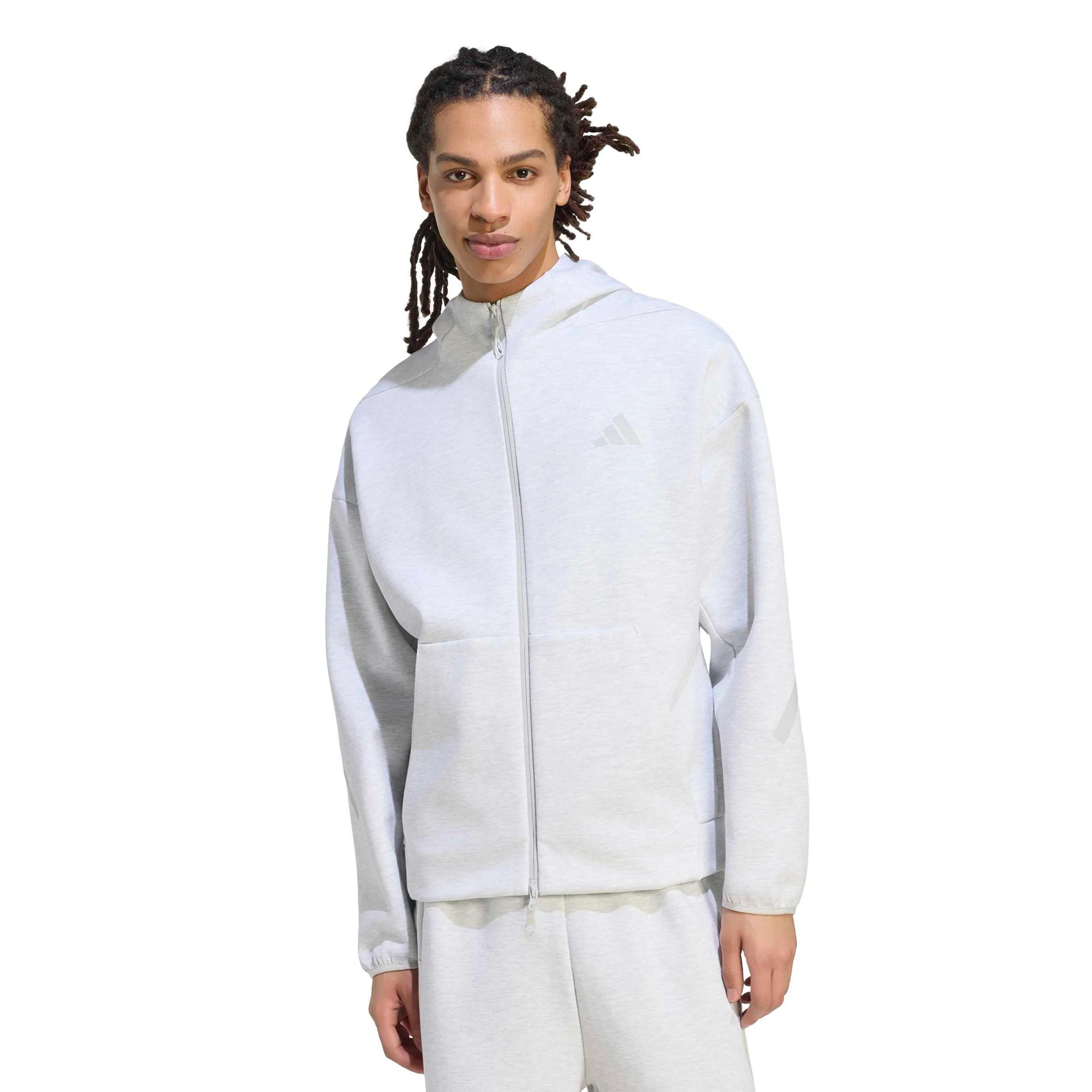 Z.N.E. Gilet en coton Hommes - gris clair