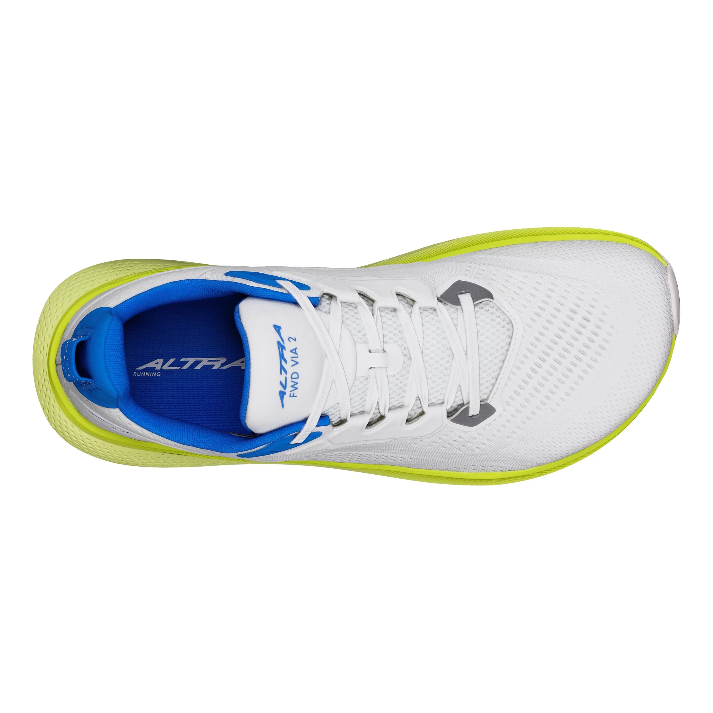 FWD Via 2 Chaussure de running sans stabilisateurs Hommes - blanc, jaune lemon - Image 3