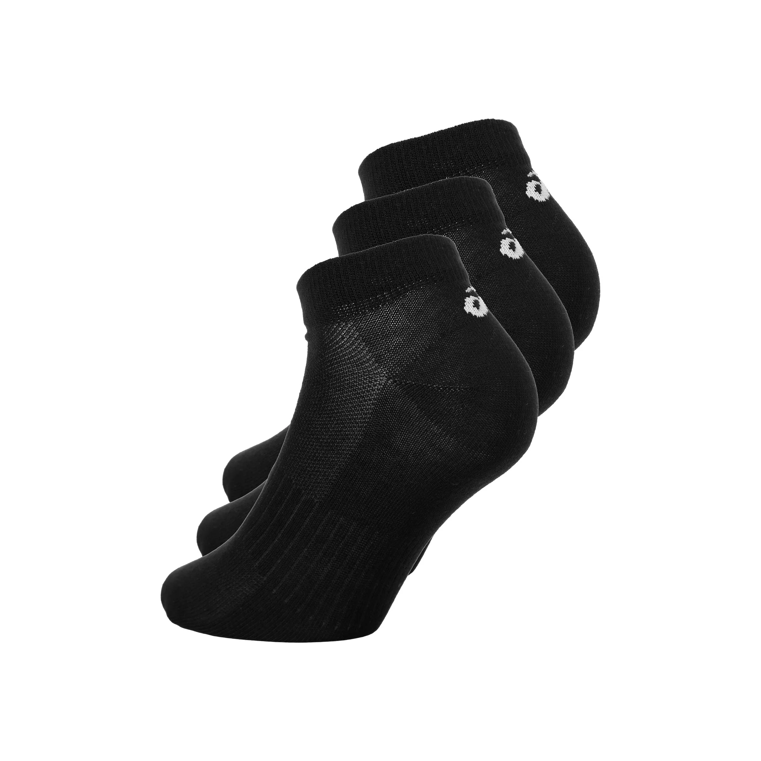 Chaussettes de tennis - Pack de 3 Unisex-noir - Image 2