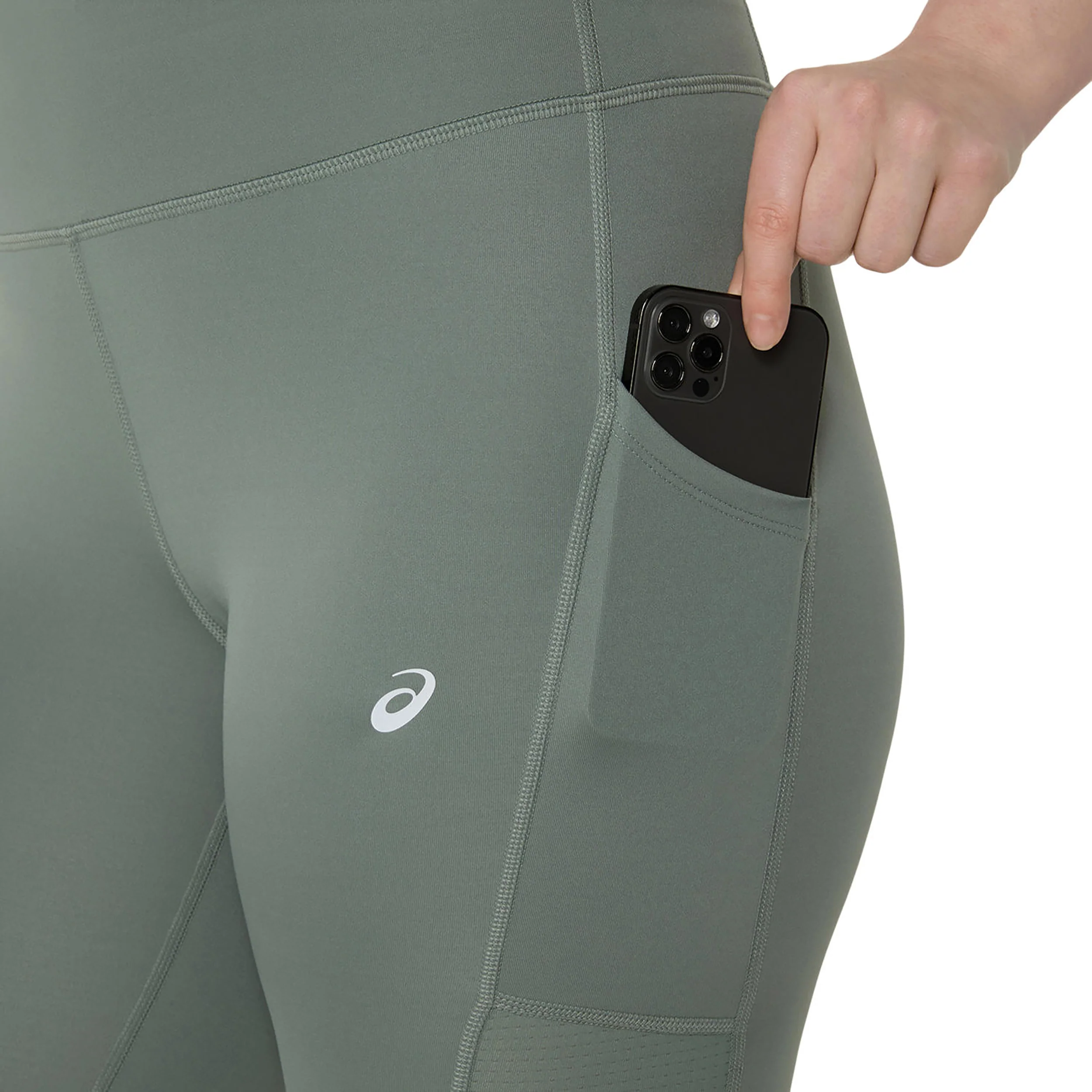 Core Collant de course Femmes - sauge - Image 4