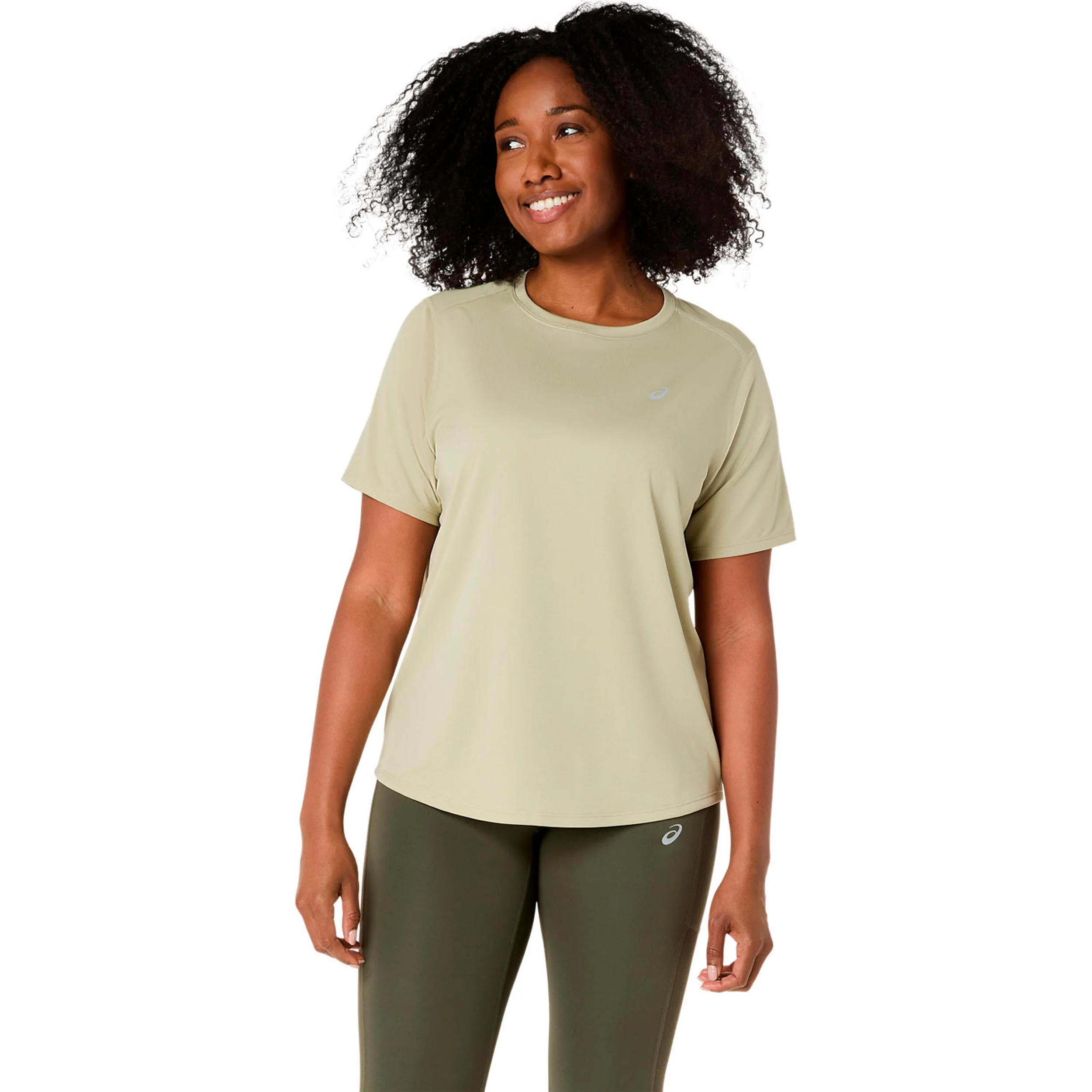 Core Maillot de course Femmes - kaki