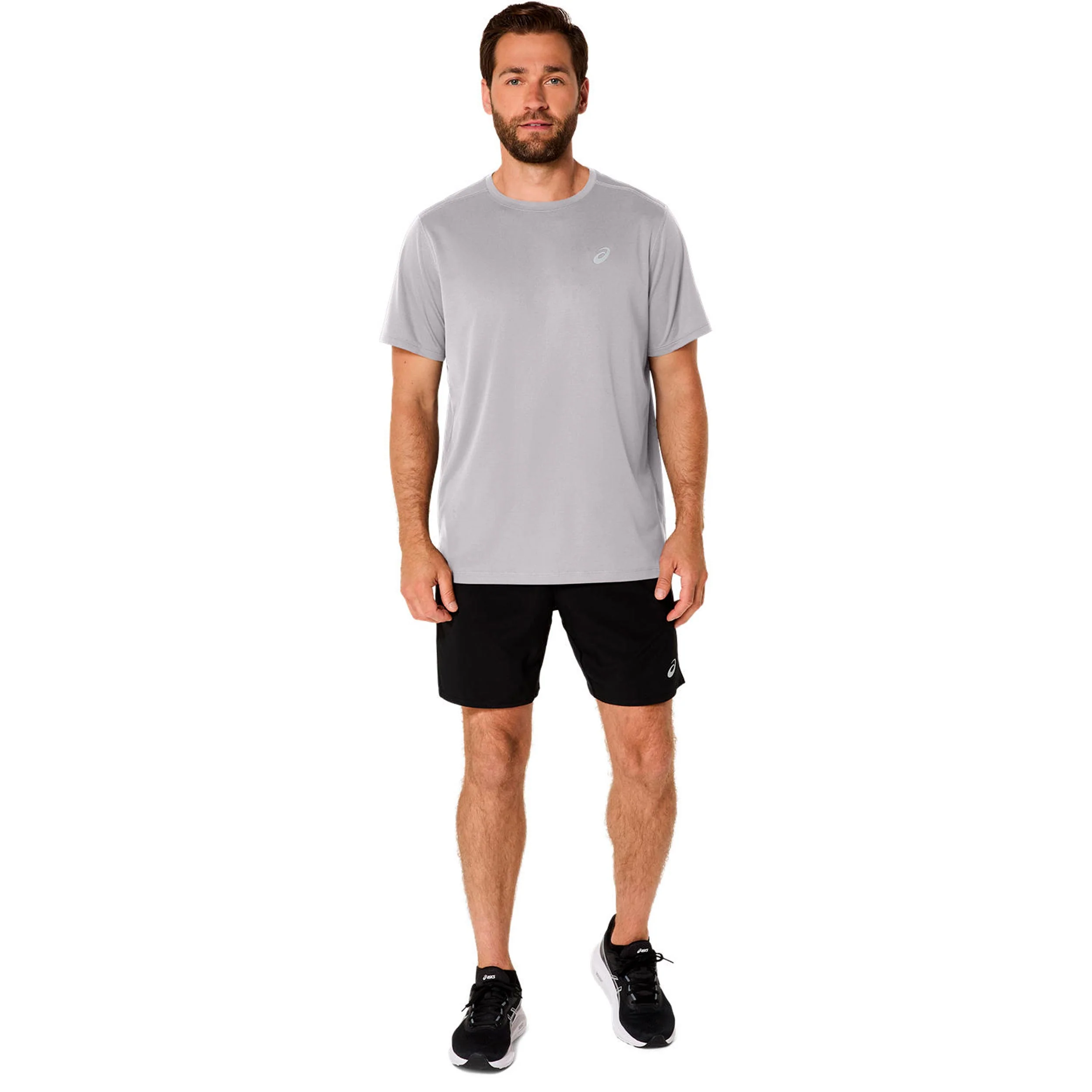 Core Maillot de course Hommes - gris clair - Image 5