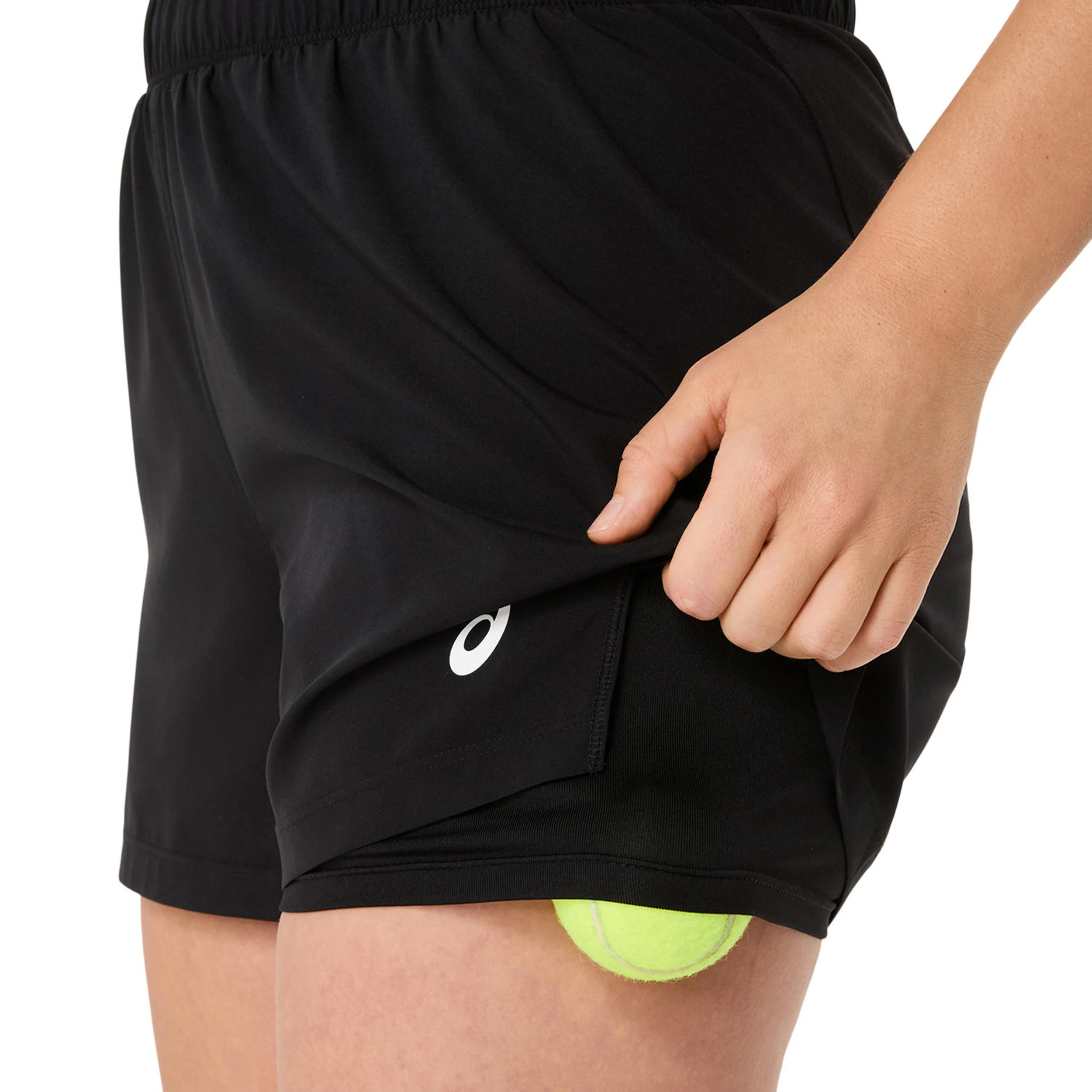 Court 2in1 Shorts Femmes - noir - Image 11