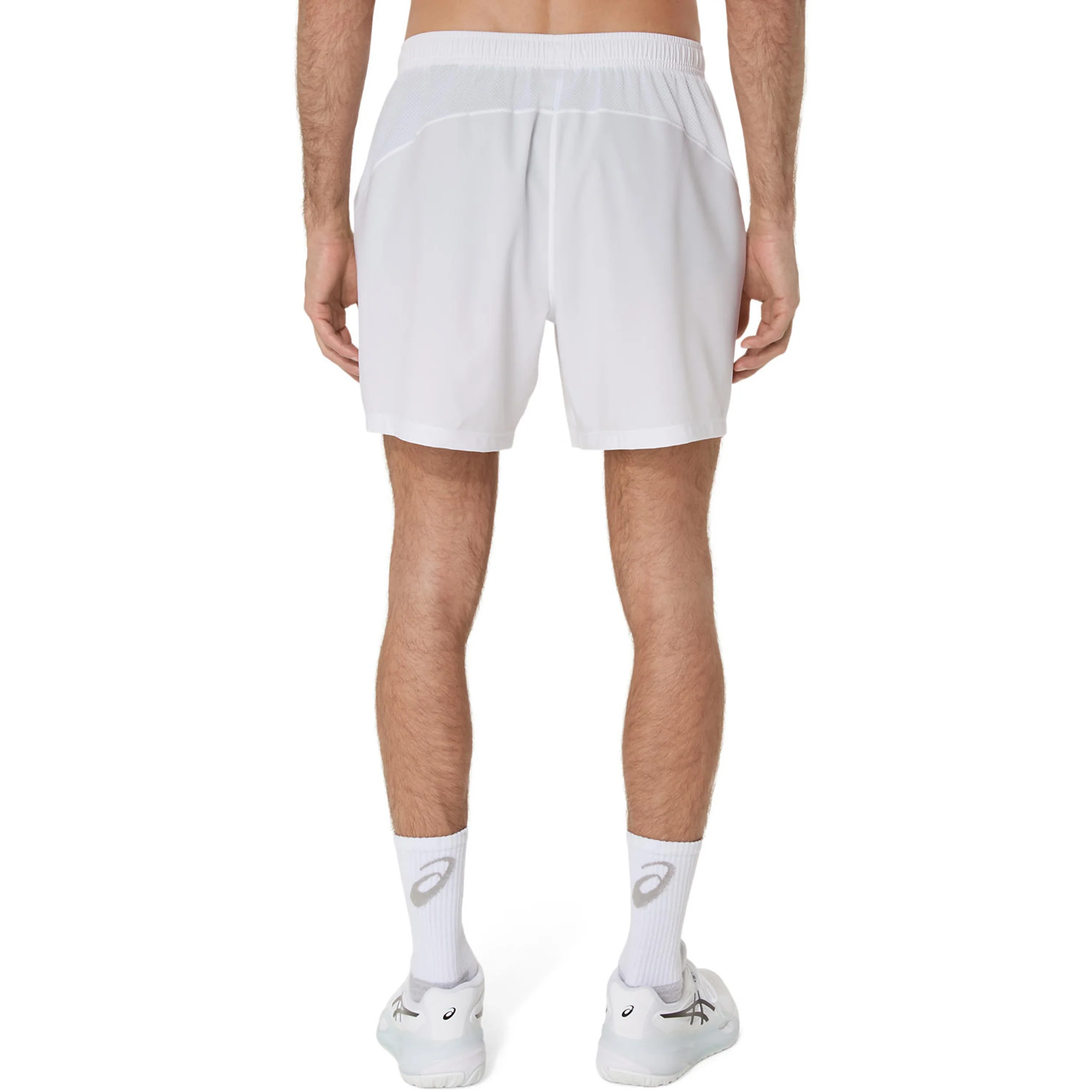 Court 7in Shorts Hommes-blanc - Image 6