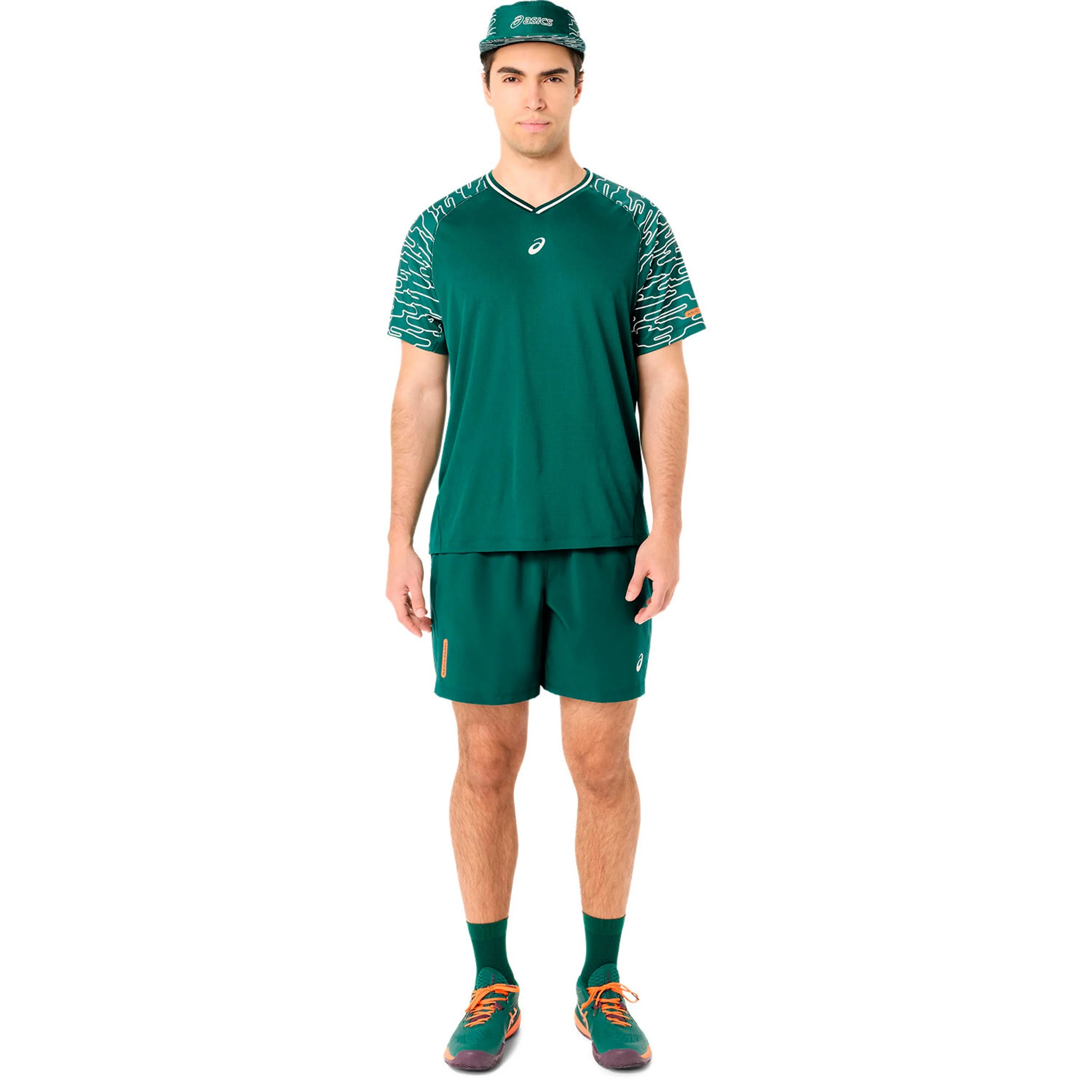 Court 7in Shorts Hommes - vert foncé - Image 8
