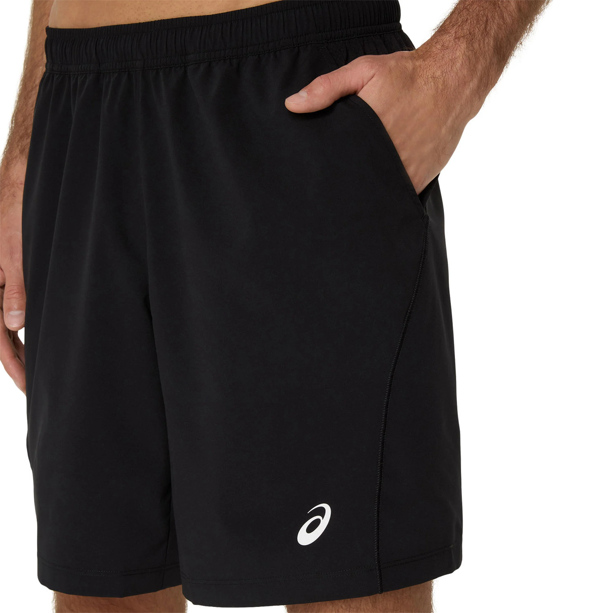 Court 9in Shorts Hommes-Noir - Image 8