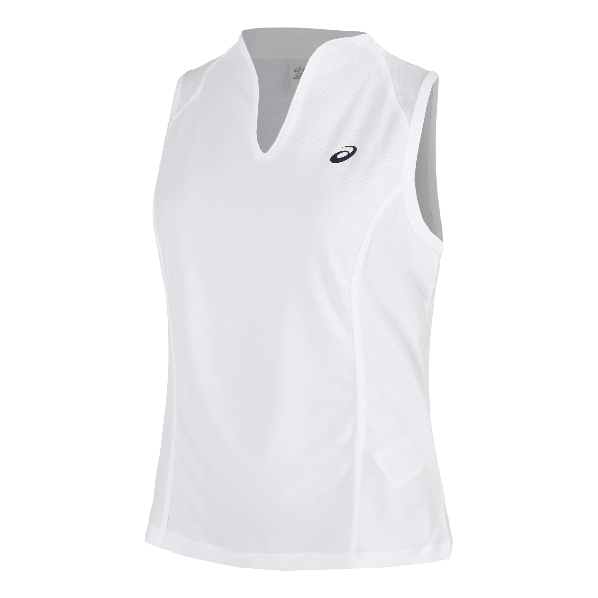 Court Débardeur tank top Femmes-blanc
