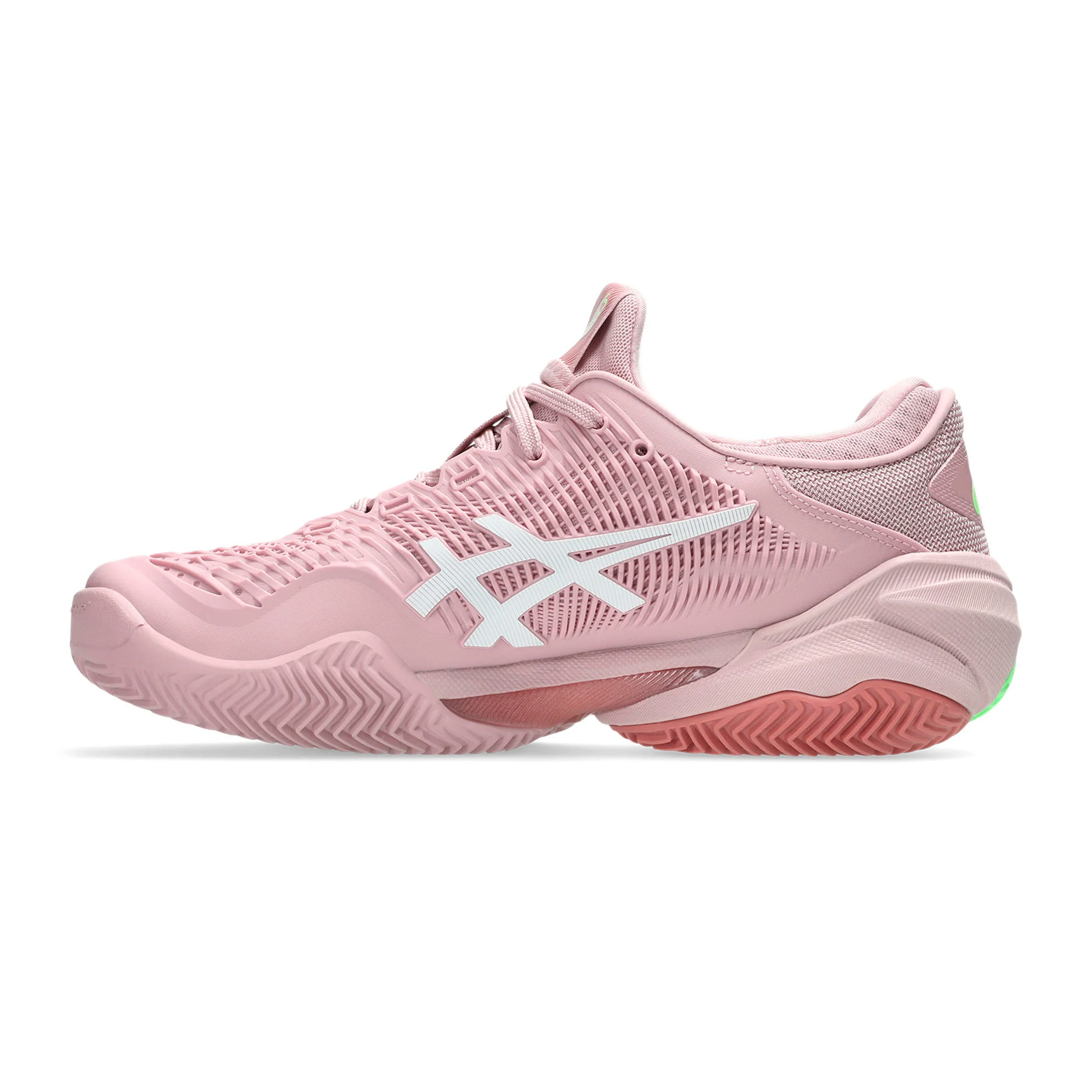 Court FF 3 Chaussure terre battue Femmes - rosé, blanc - Image 2