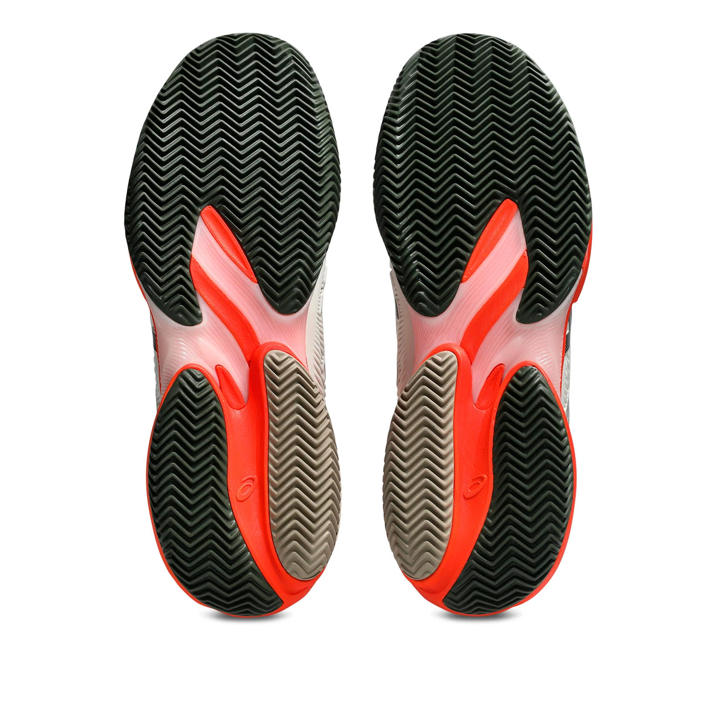 Court FF 3 Chaussure terre battue Hommes - crème, orange fluo - Image 4