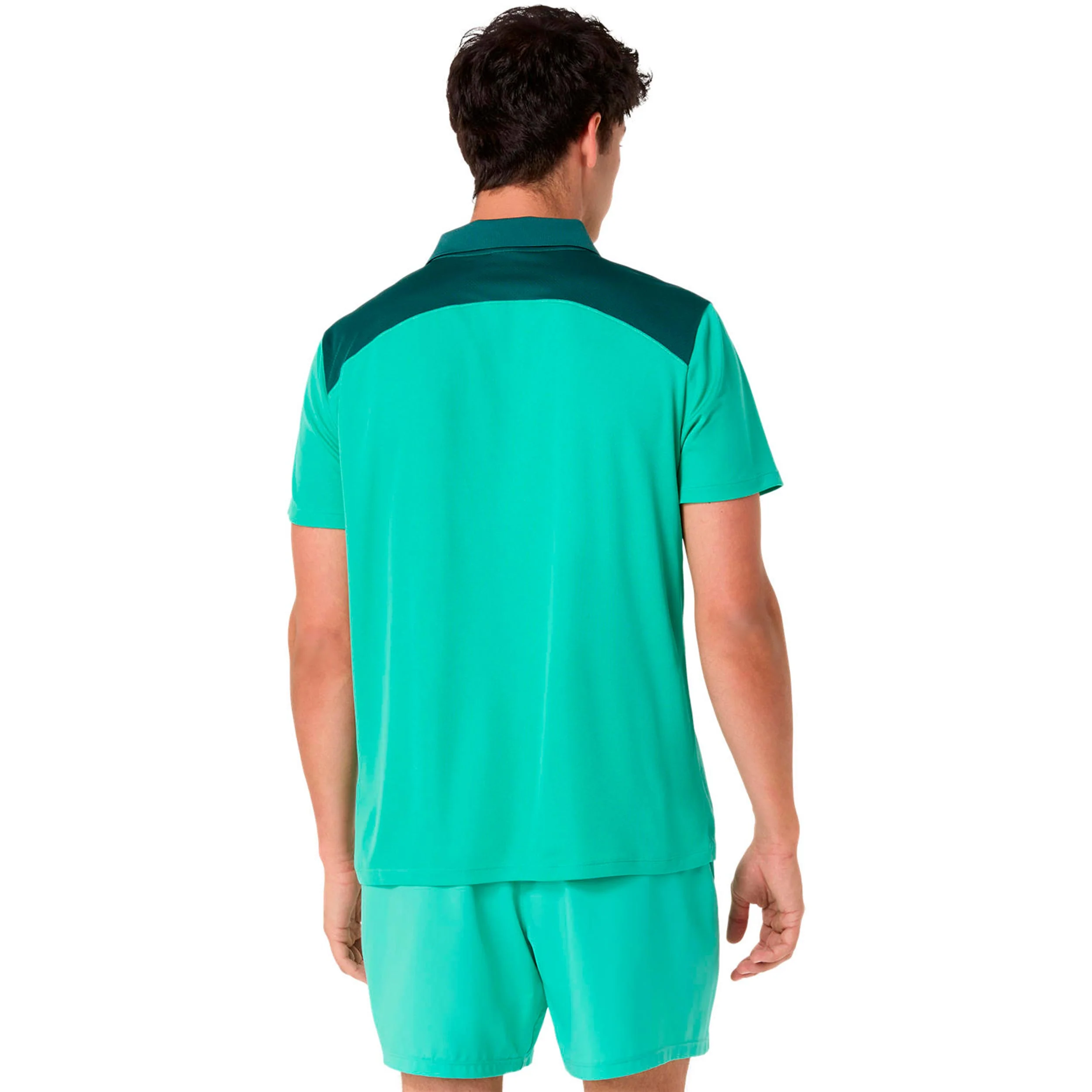 Court Polo Hommes-vert - Image 3