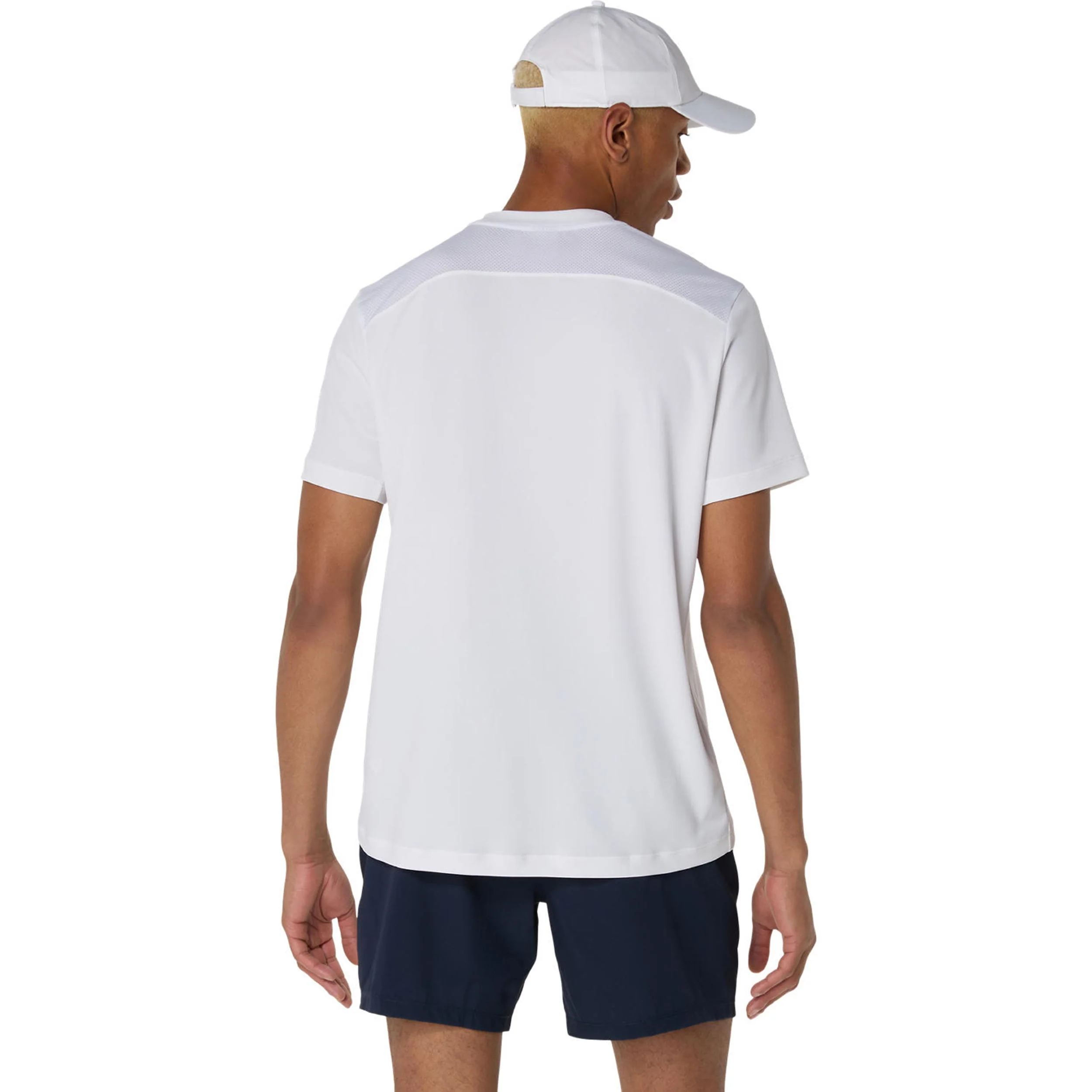 Court T-shirt Hommes-Blanc - Image 5