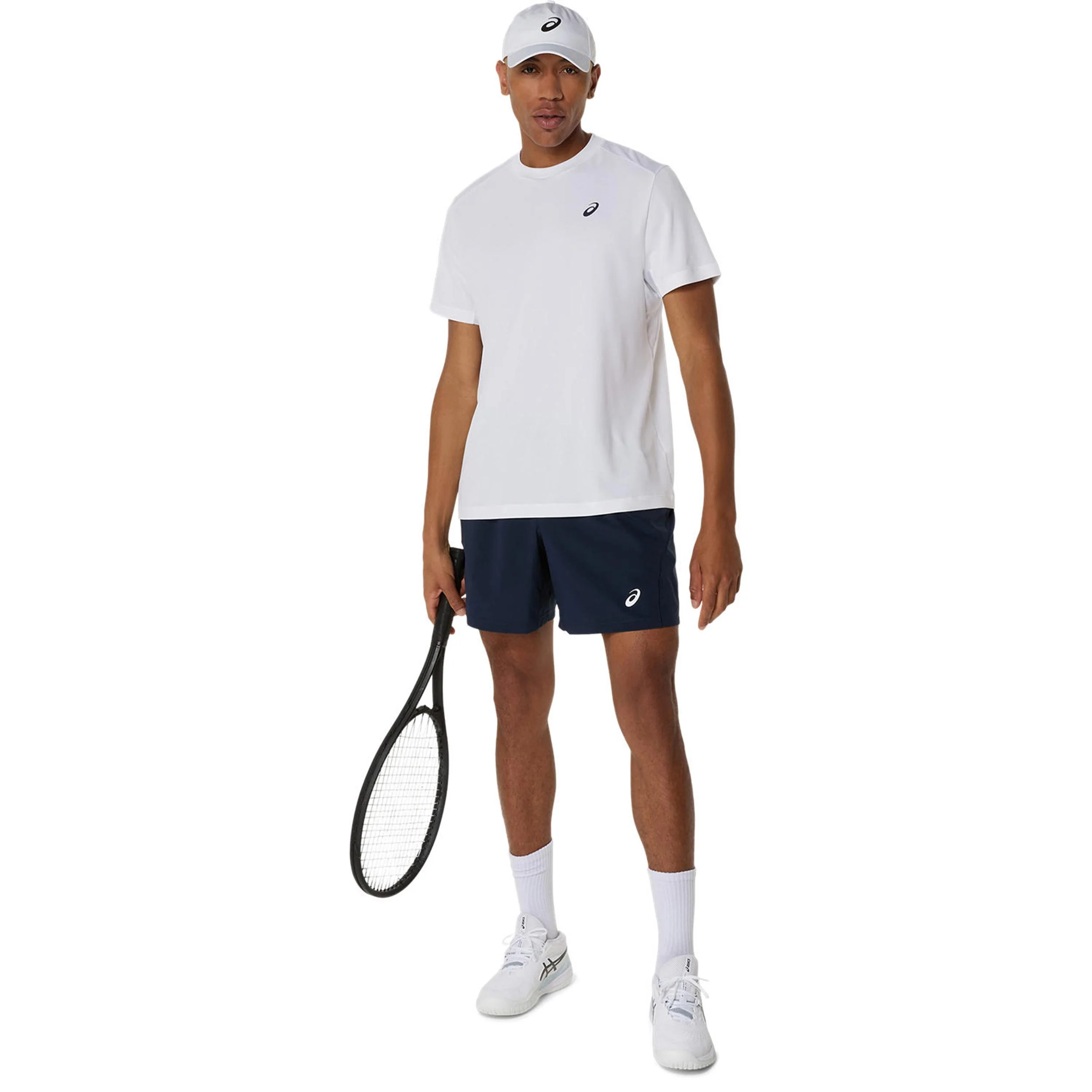 Court T-shirt Hommes-Blanc - Image 9