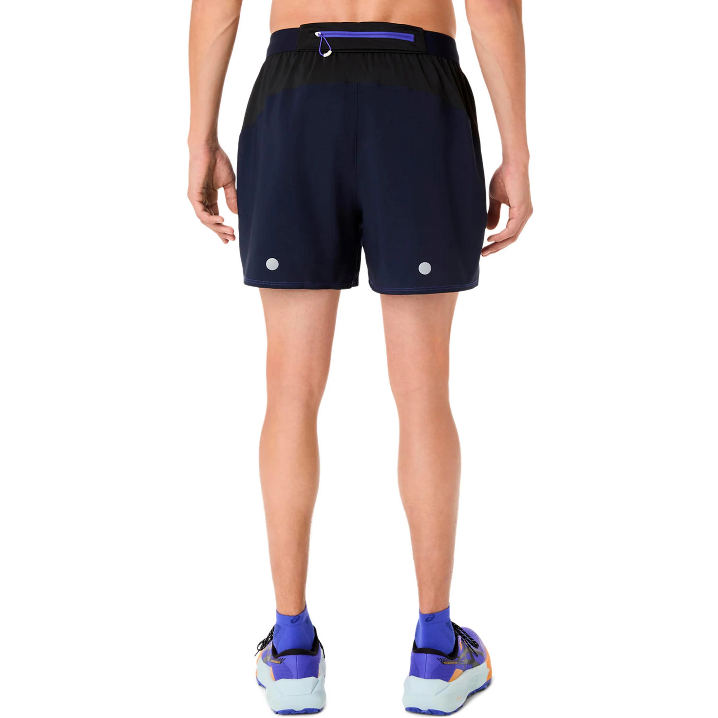 Fujitrail AOP 5in Short de running Hommes - bleu foncé, bleu - Image 3