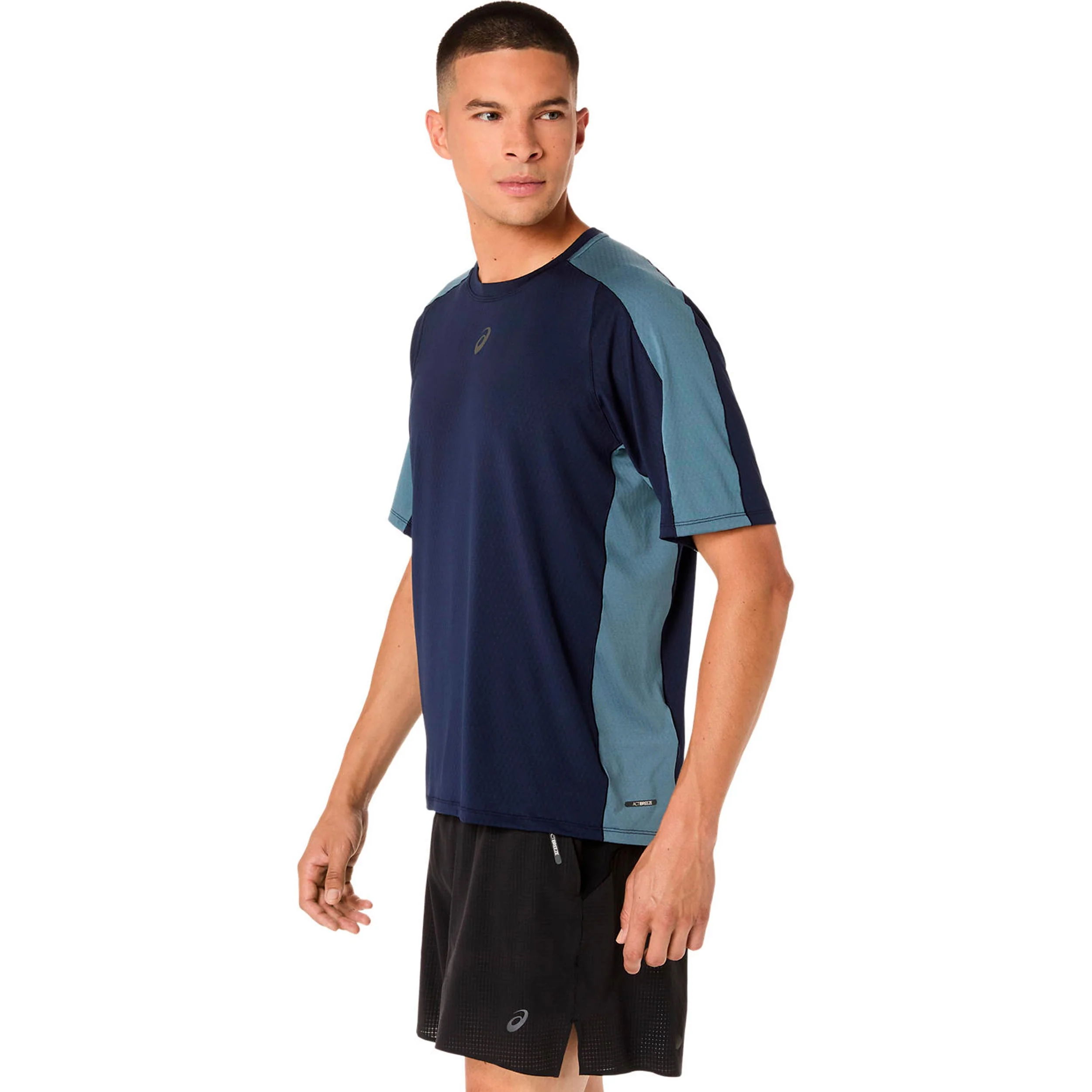 Fujitrail Elite Maillot de course Hommes-bleu foncé, gris - Image 2