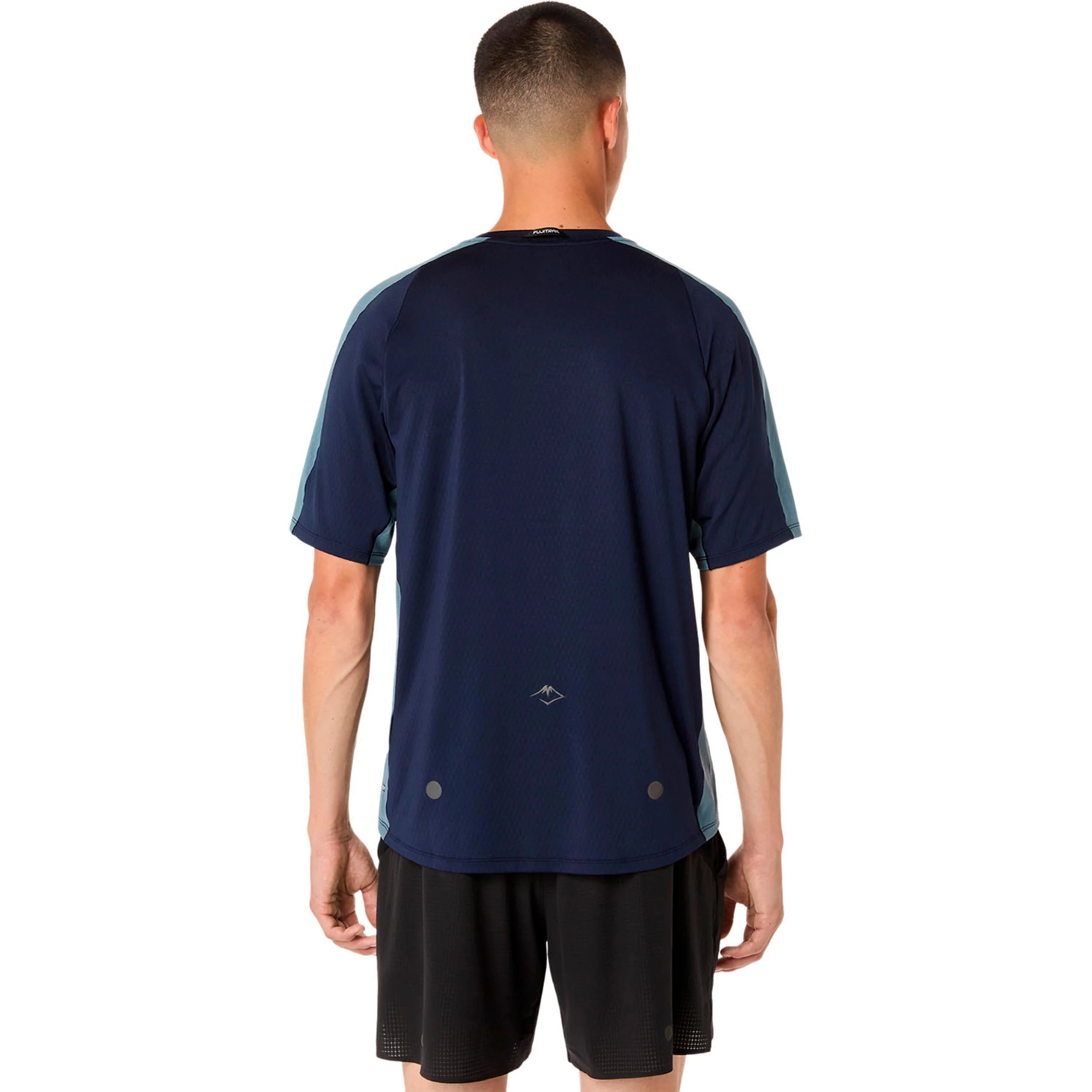 Fujitrail Elite Maillot de course Hommes-bleu foncé, gris - Image 3