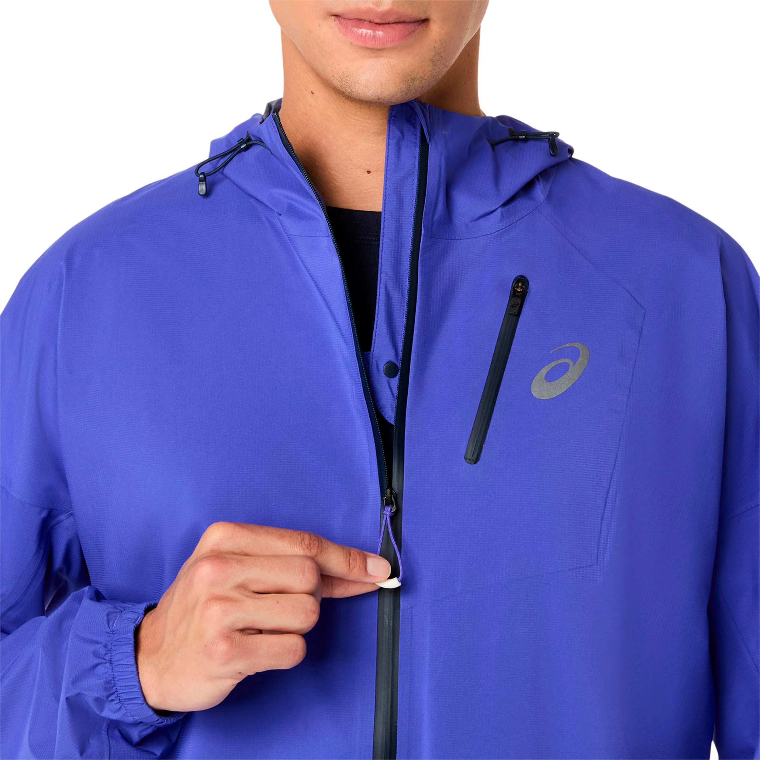 Fujitrail Elite Waterproof Veste running Hommes-bleu, bleu foncé - Image 5