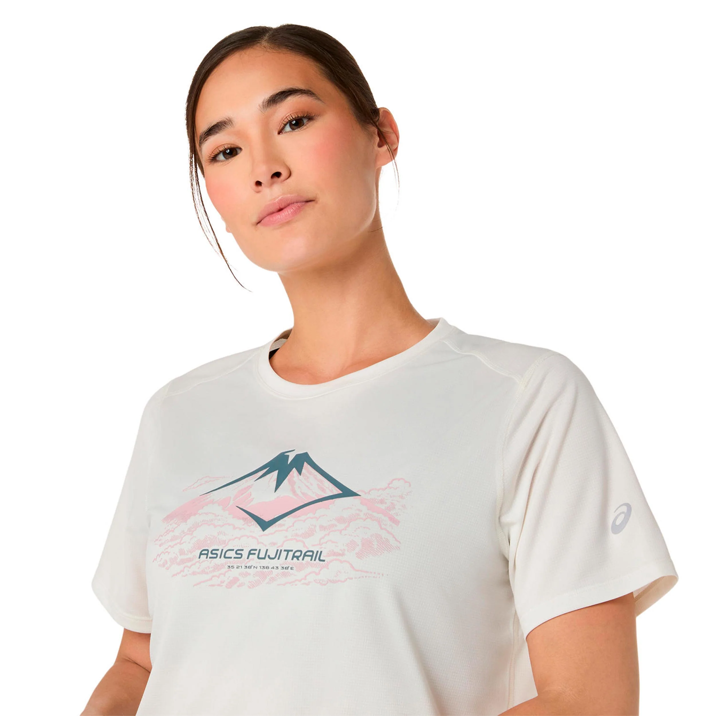 Fujitrail Logo Maillot de course Femmes - beige - Image 4