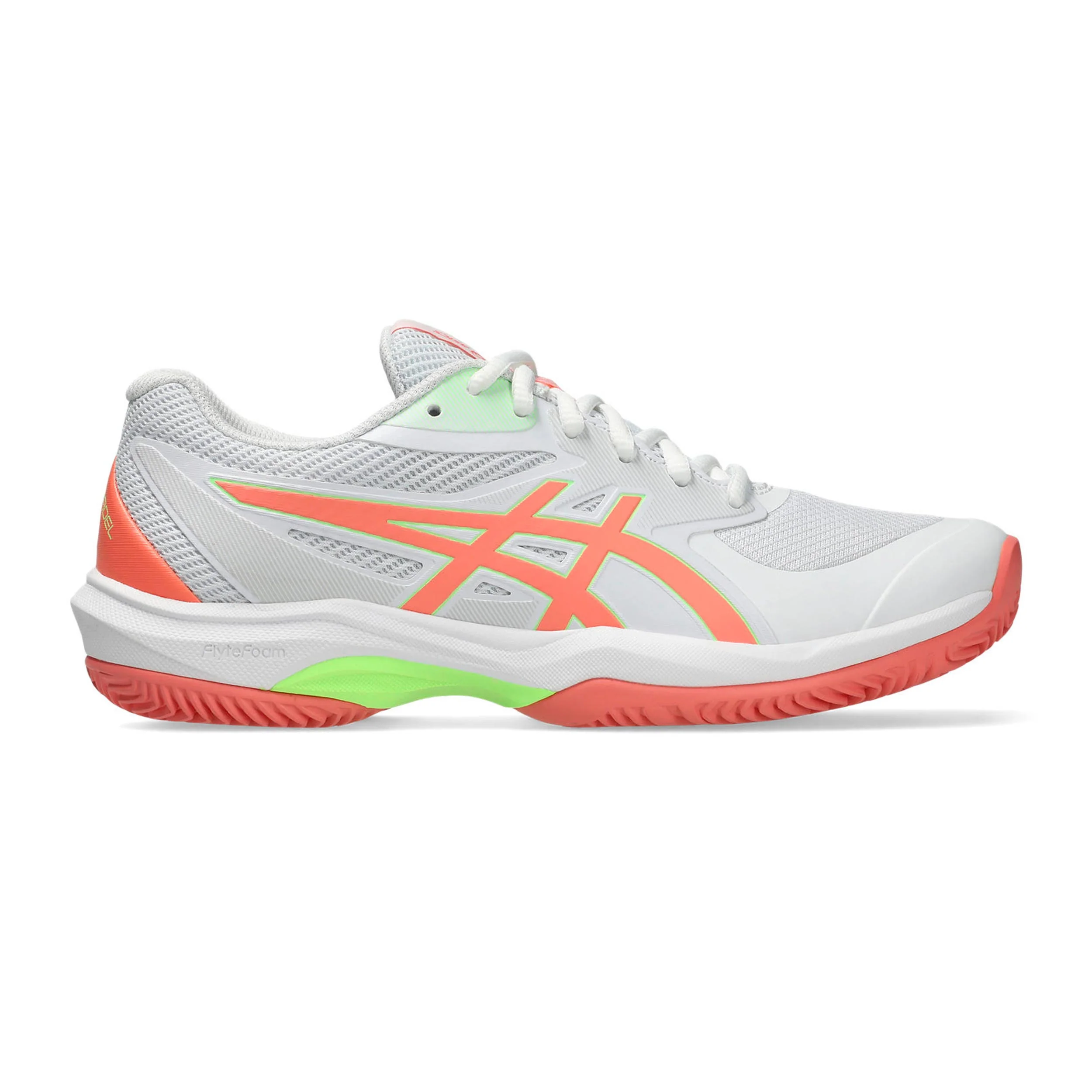 Game FF Chaussures padel Femmes - blanc, corail