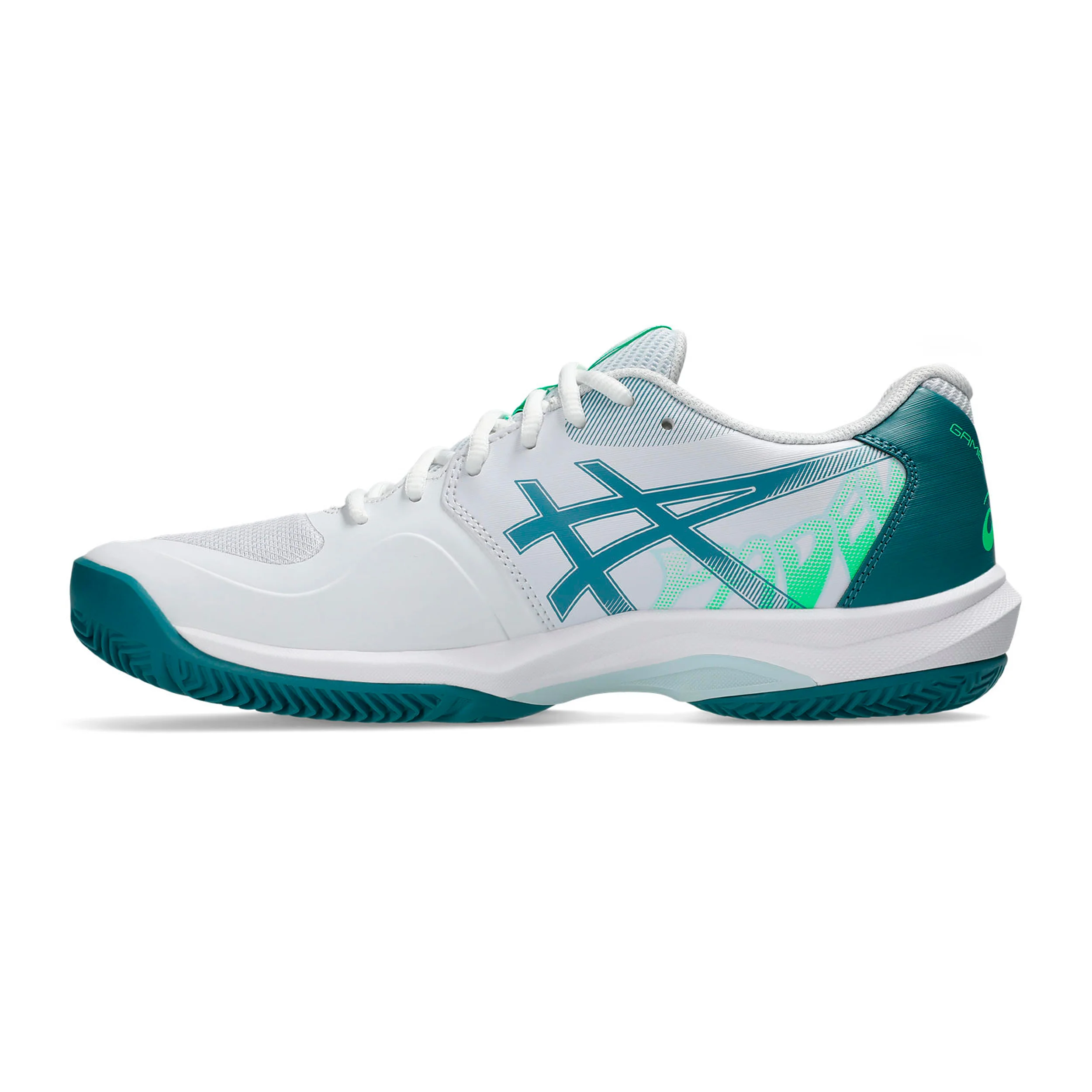 Game FF Chaussures padel Hommes - blanc, bleu petrol - Image 2