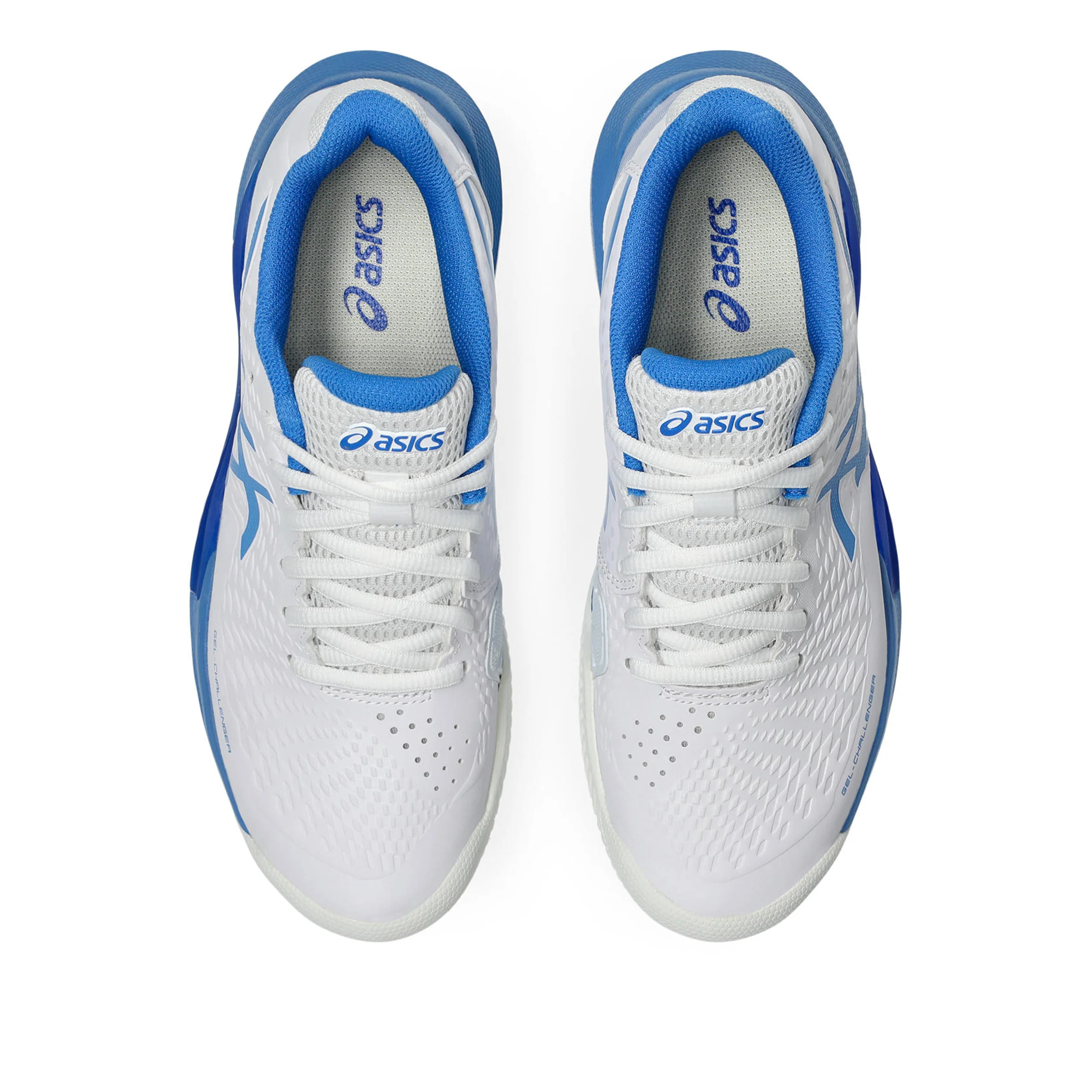 Gel-Challenger 14 Chaussure terre battue Femmes - blanc, bleu - Image 3