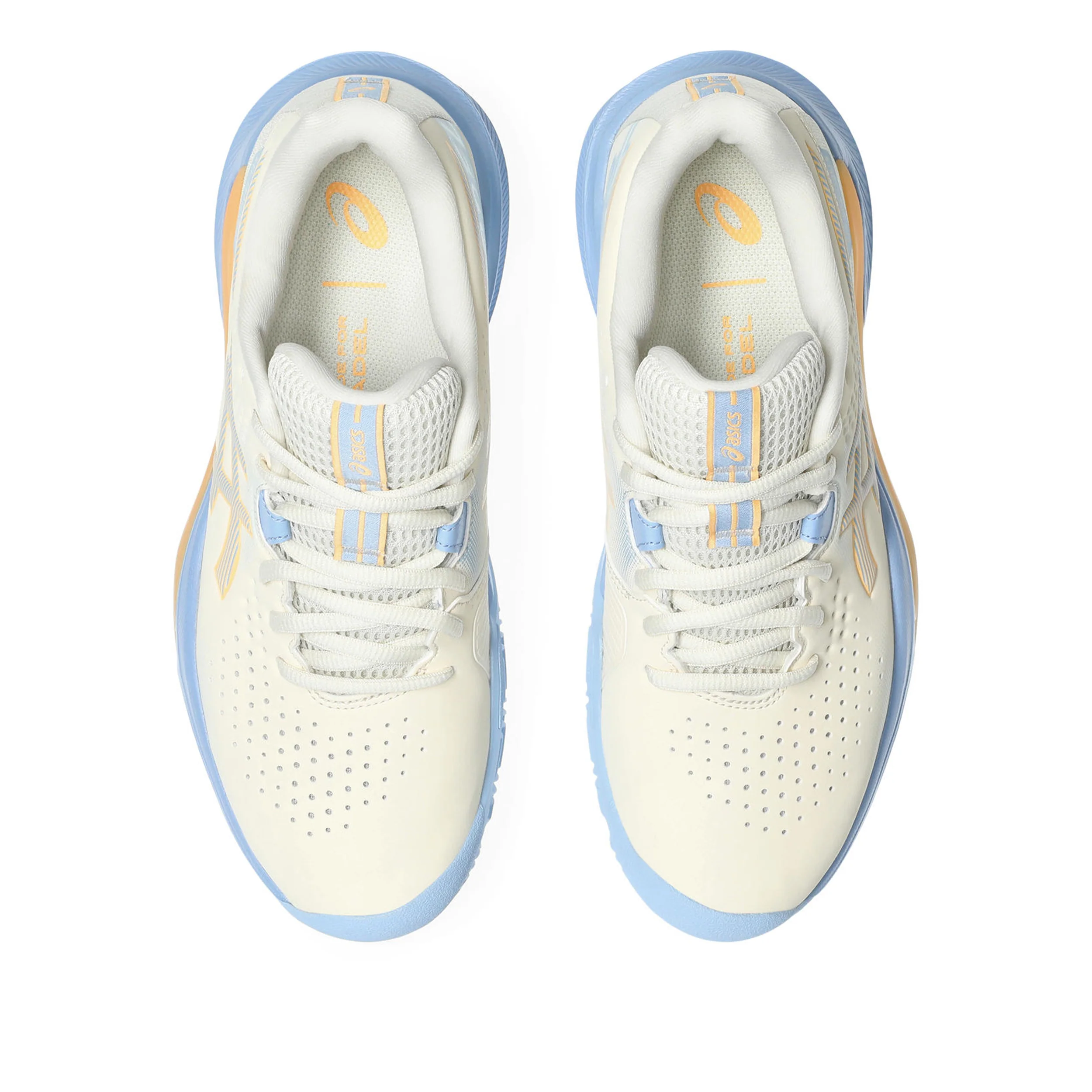 Gel-Challenger 15 Chaussures padel Femmes - crème, bleu gris - Image 3